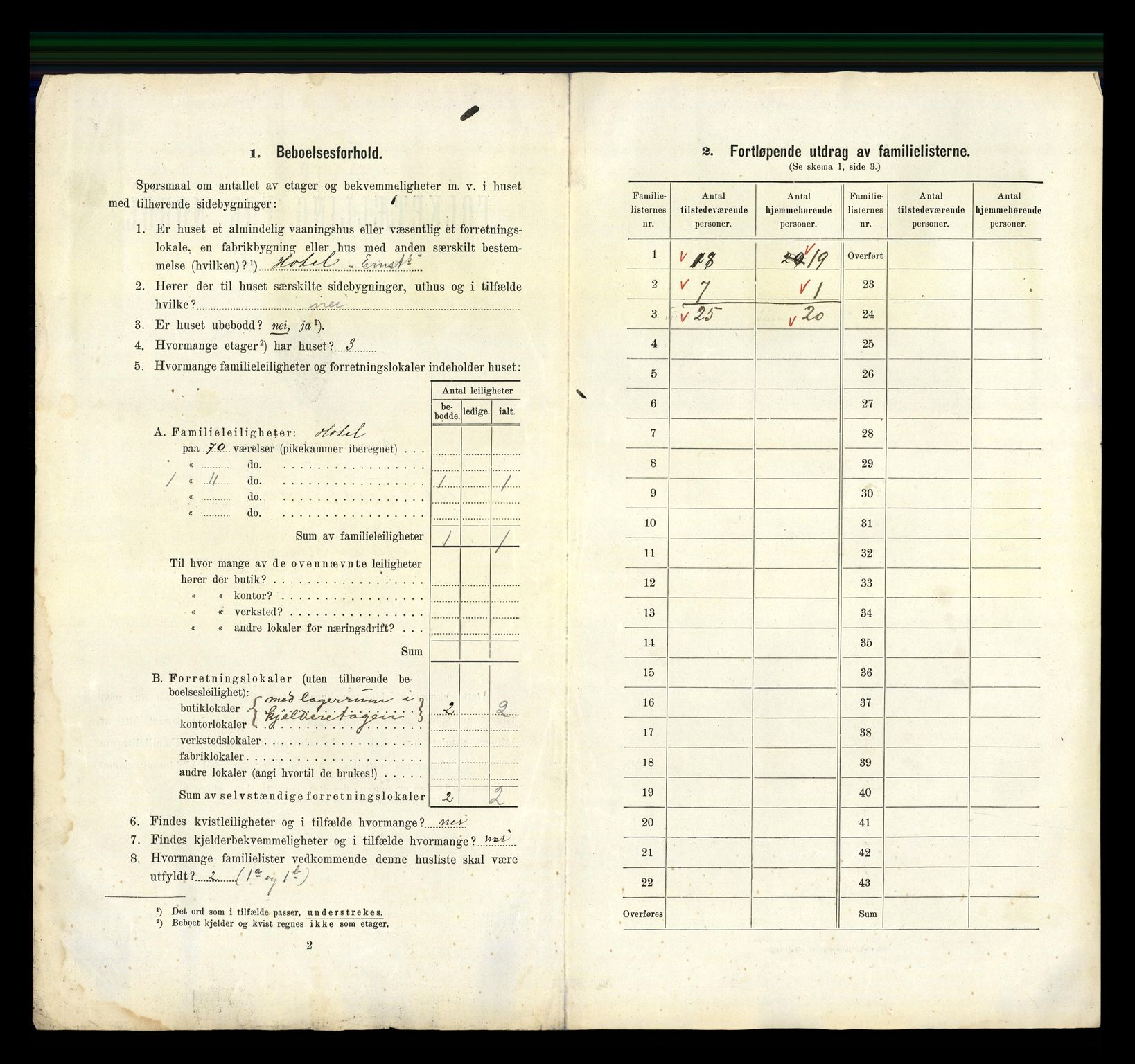 RA, 1910 census for Kristiansand, 1910, p. 1989