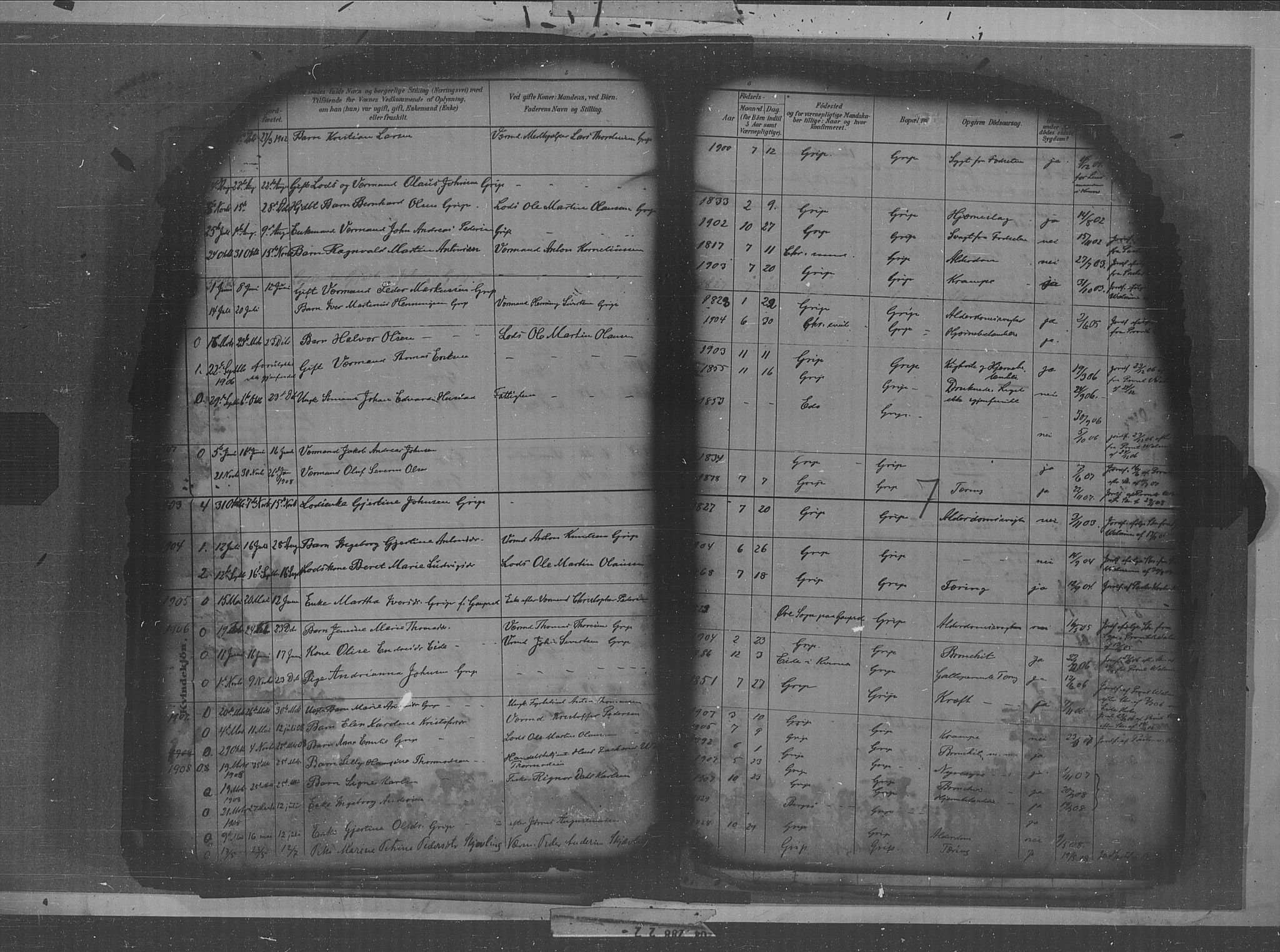 Kristiansund sokneprestkontor, AV/SAT-A-1068/1/I/I1: Parish register (official) no. 36, 1880-1919, p. 7