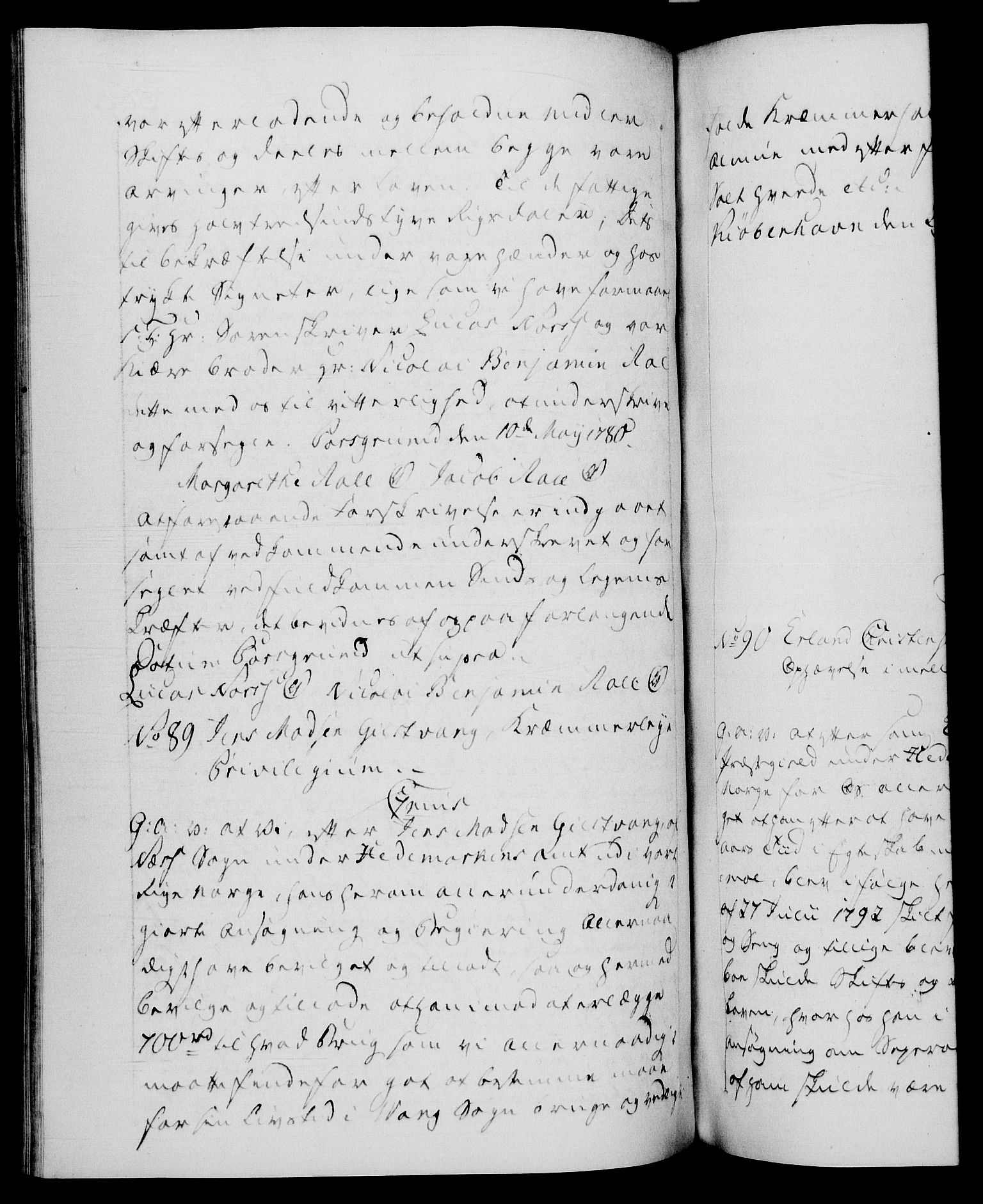 Danske Kanselli 1572-1799, RA/EA-3023/F/Fc/Fca/Fcaa/L0056: Norske registre, 1795-1796, p. 564b