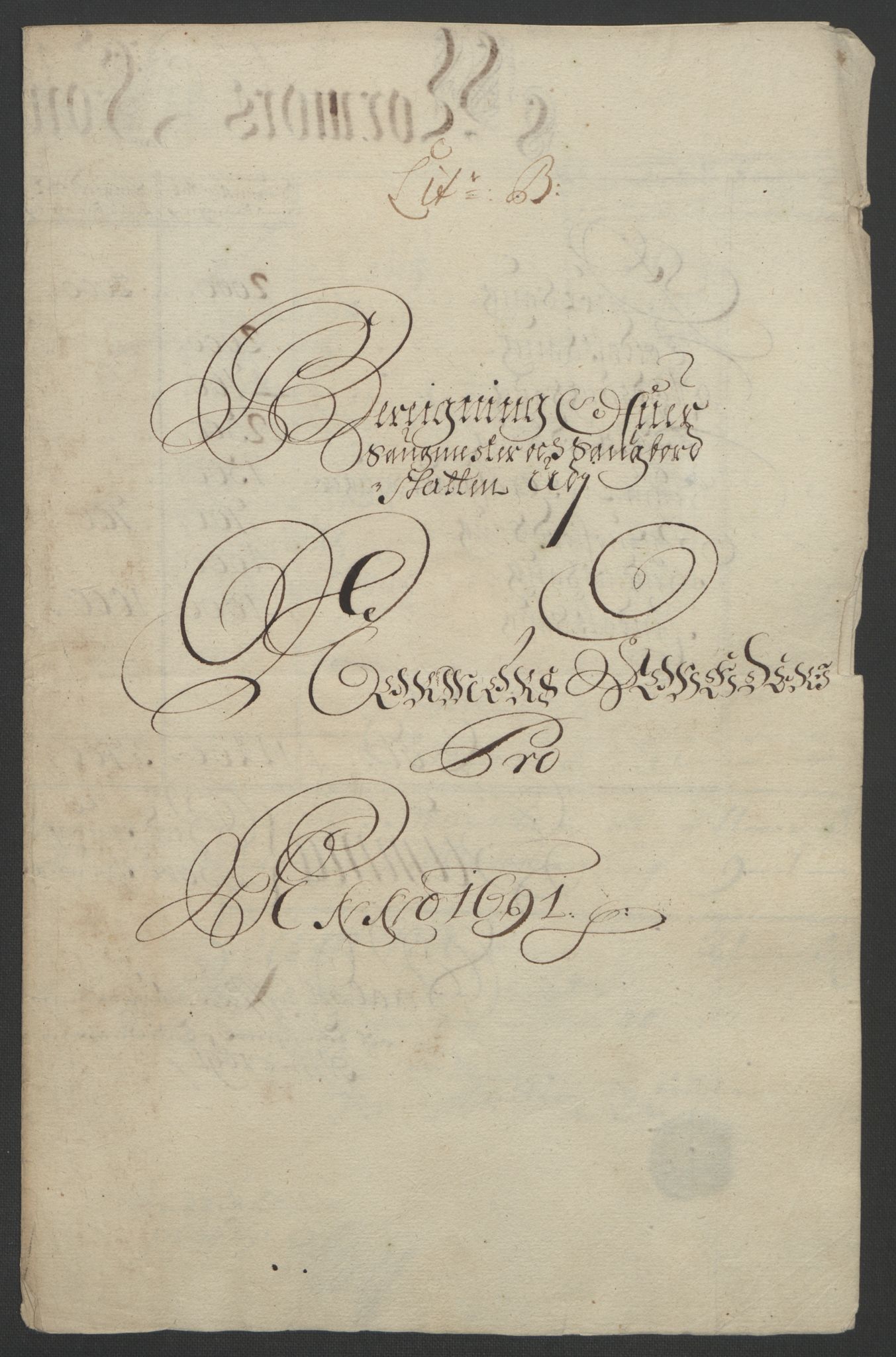 Rentekammeret inntil 1814, Reviderte regnskaper, Fogderegnskap, RA/EA-4092/R56/L3734: Fogderegnskap Nordmøre, 1690-1691, p. 285