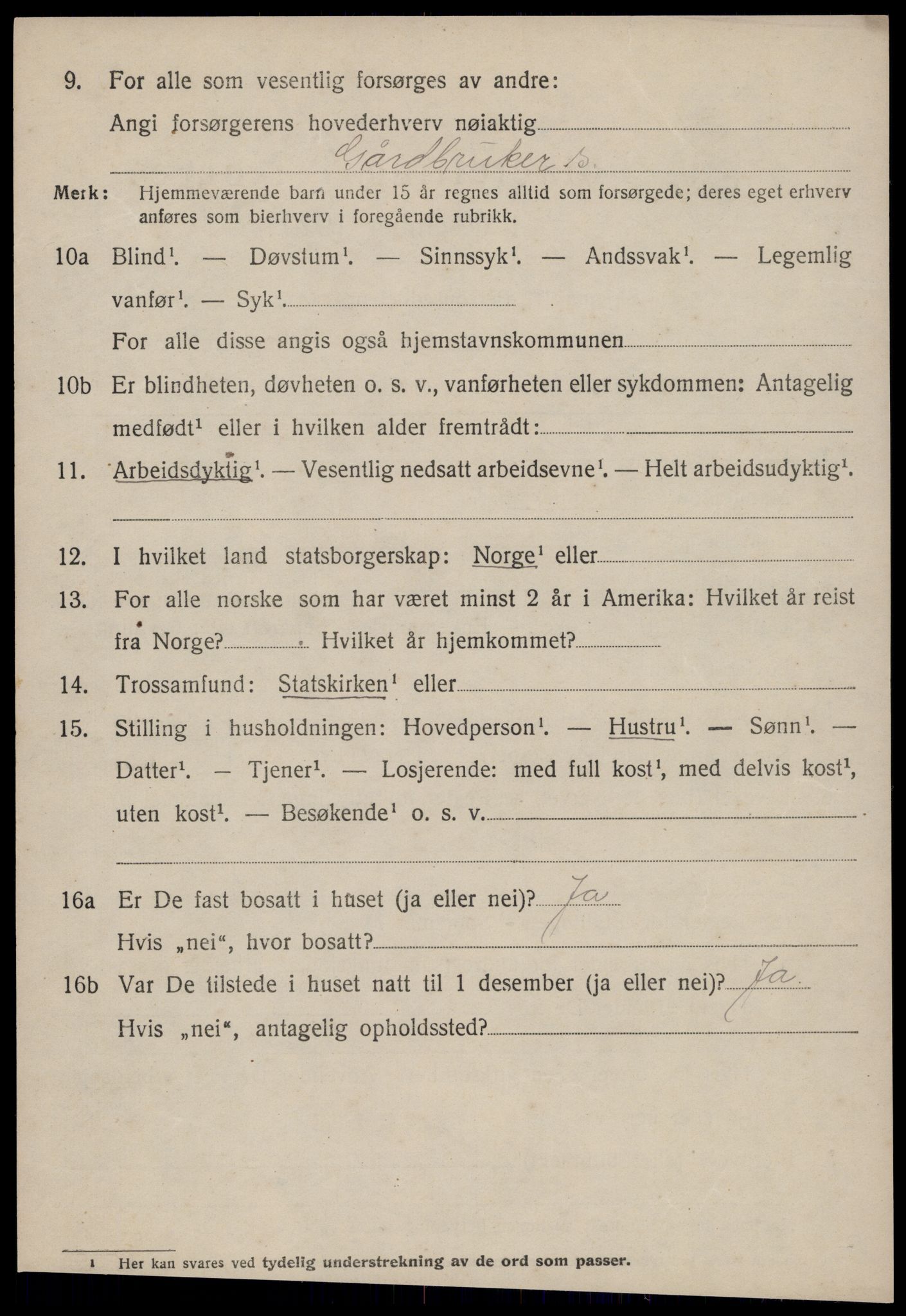 SAT, 1920 census for Bolsøy, 1920, p. 11282