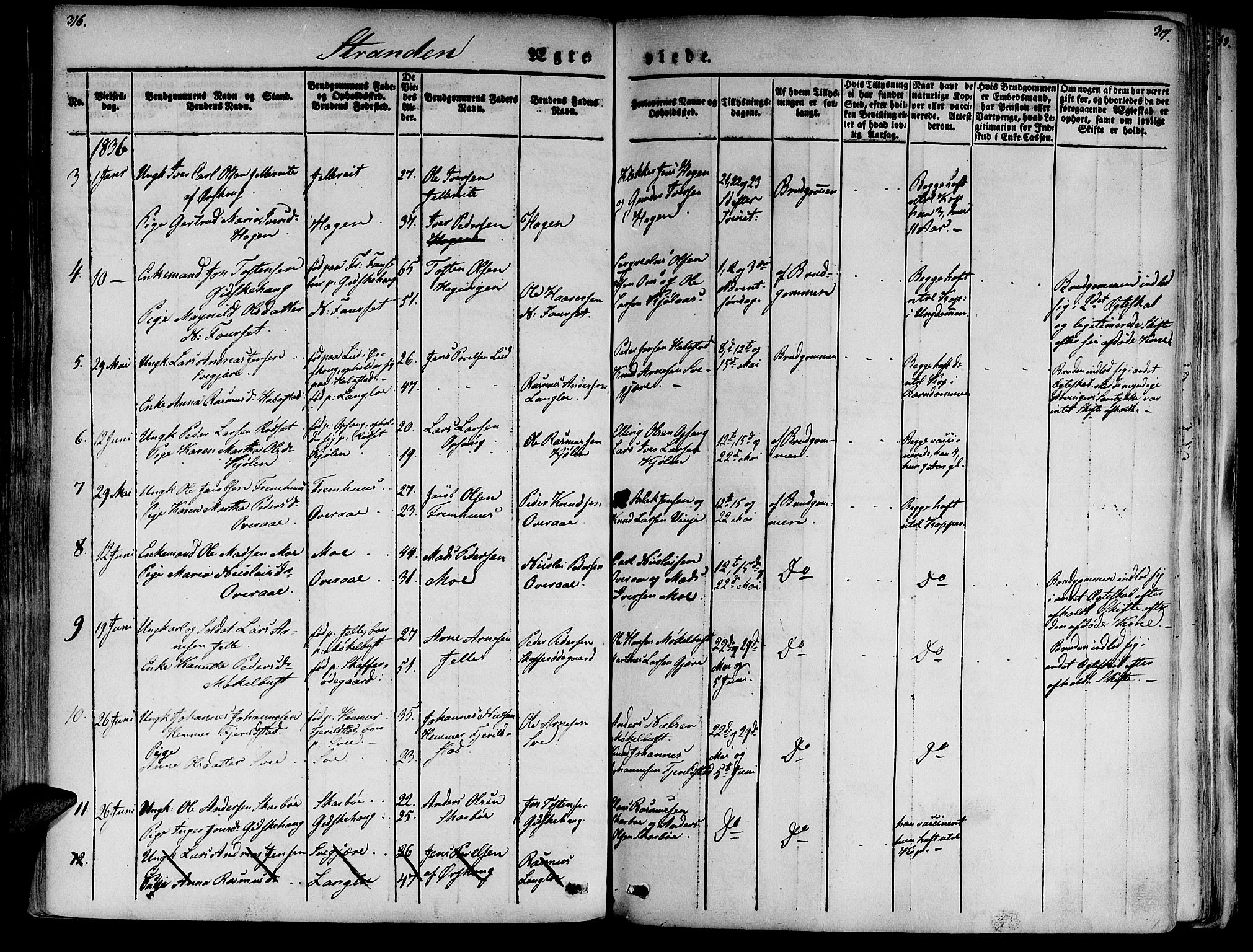 Ministerialprotokoller, klokkerbøker og fødselsregistre - Møre og Romsdal, SAT/A-1454/520/L0274: Parish register (official) no. 520A04, 1827-1864, p. 320-321