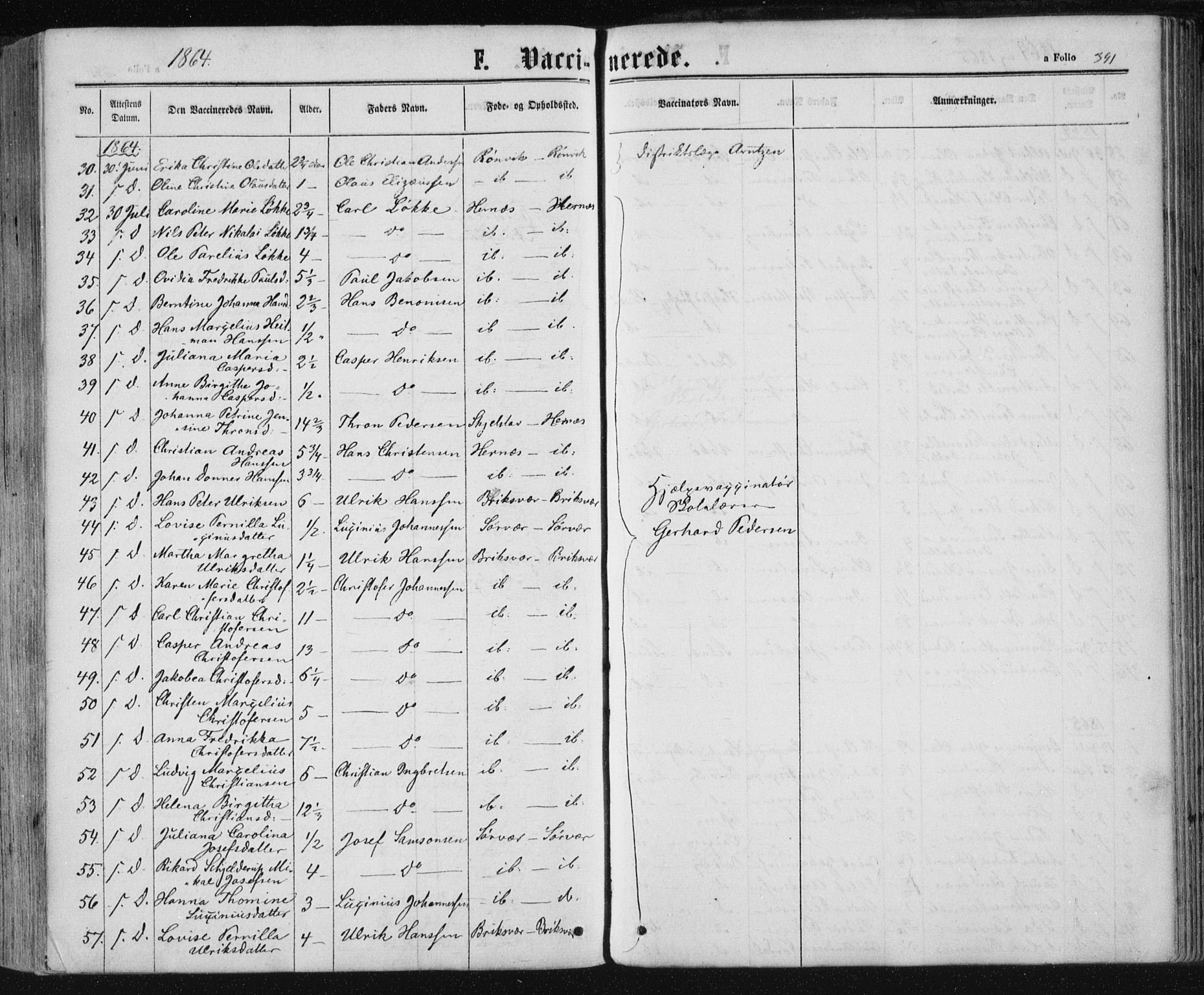 Ministerialprotokoller, klokkerbøker og fødselsregistre - Nordland, SAT/A-1459/801/L0008: Parish register (official) no. 801A08, 1864-1875, p. 391