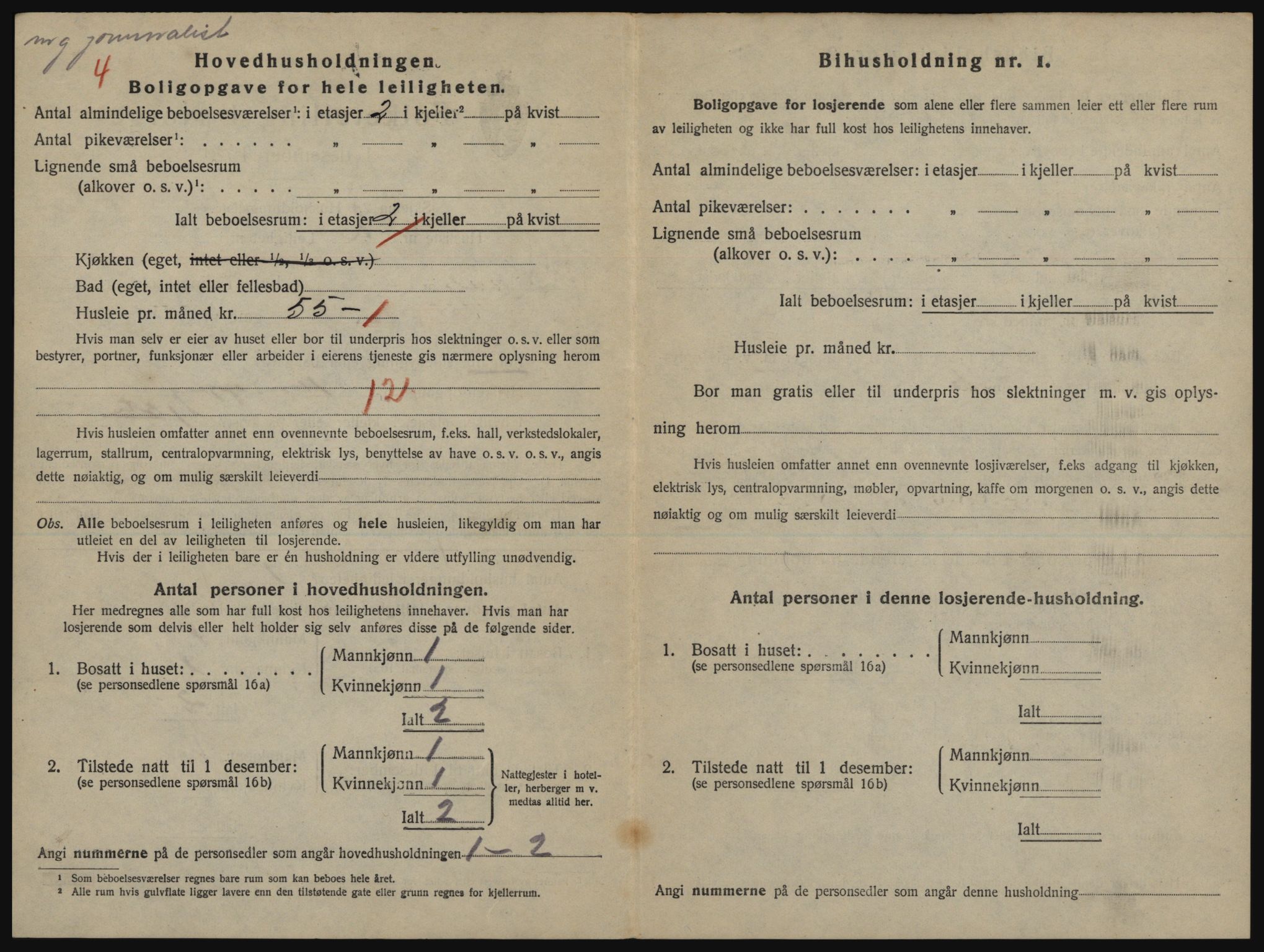 SATØ, 1920 census for Harstad, 1920, p. 1634