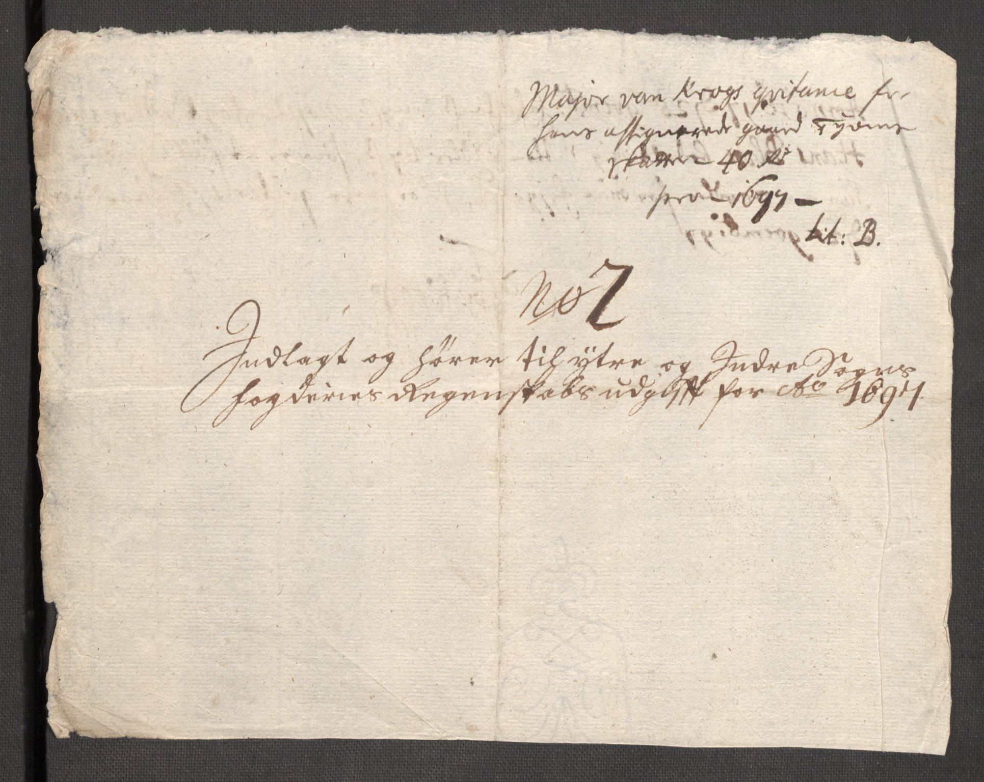 Rentekammeret inntil 1814, Reviderte regnskaper, Fogderegnskap, AV/RA-EA-4092/R52/L3309: Fogderegnskap Sogn, 1696-1697, p. 416