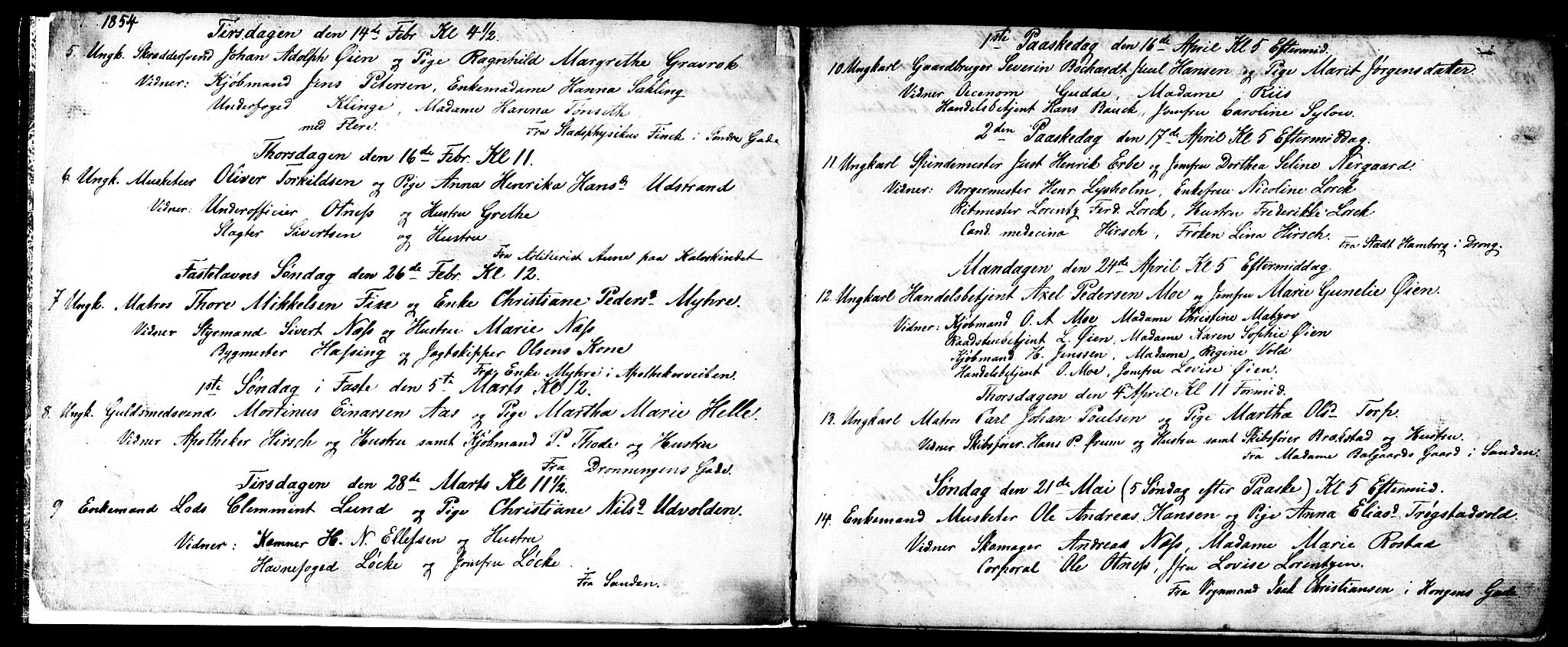 Ministerialprotokoller, klokkerbøker og fødselsregistre - Sør-Trøndelag, AV/SAT-A-1456/601/L0089: Parish register (copy) no. 601C07, 1854-1877