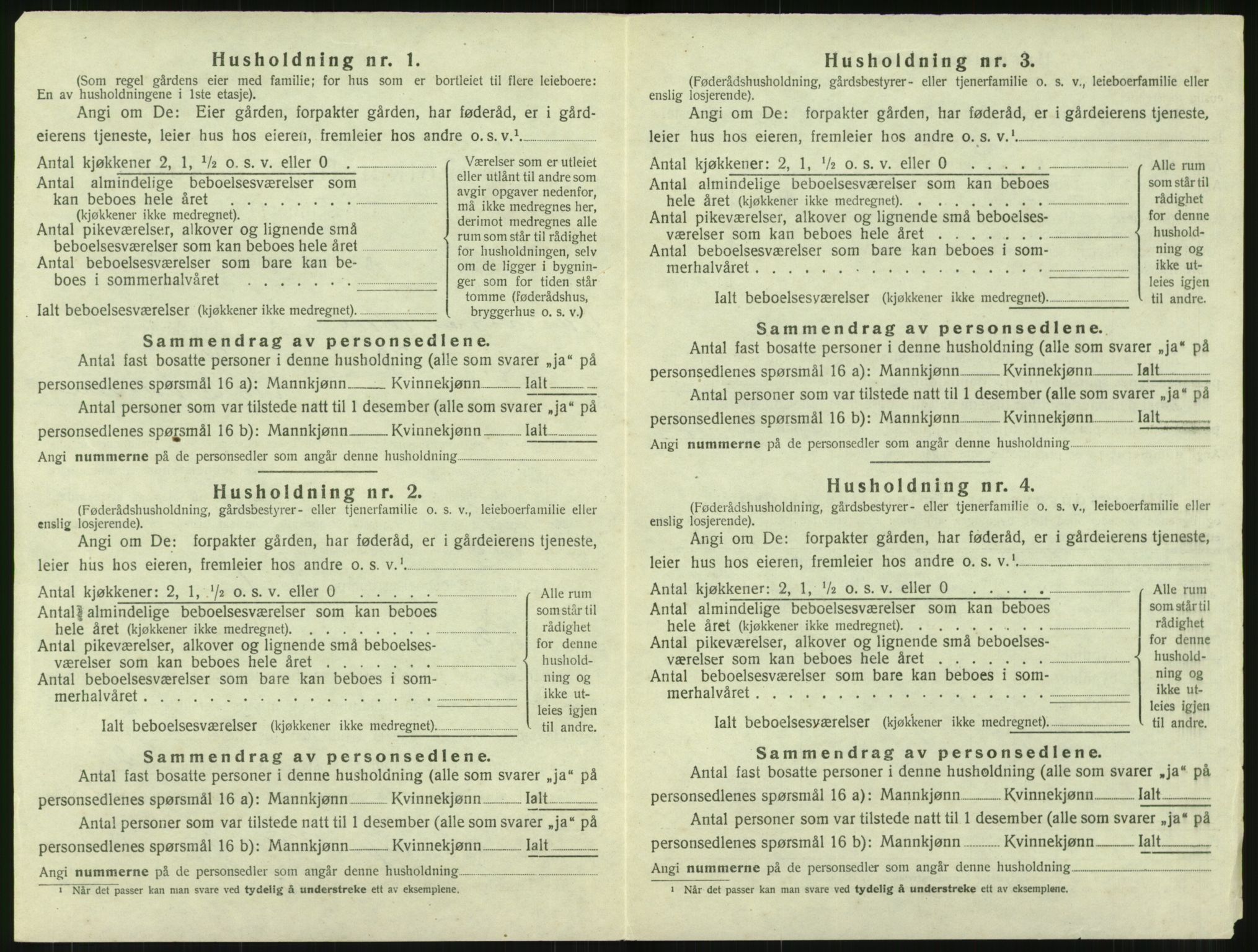 SAT, 1920 census for Bremsnes, 1920, p. 1410