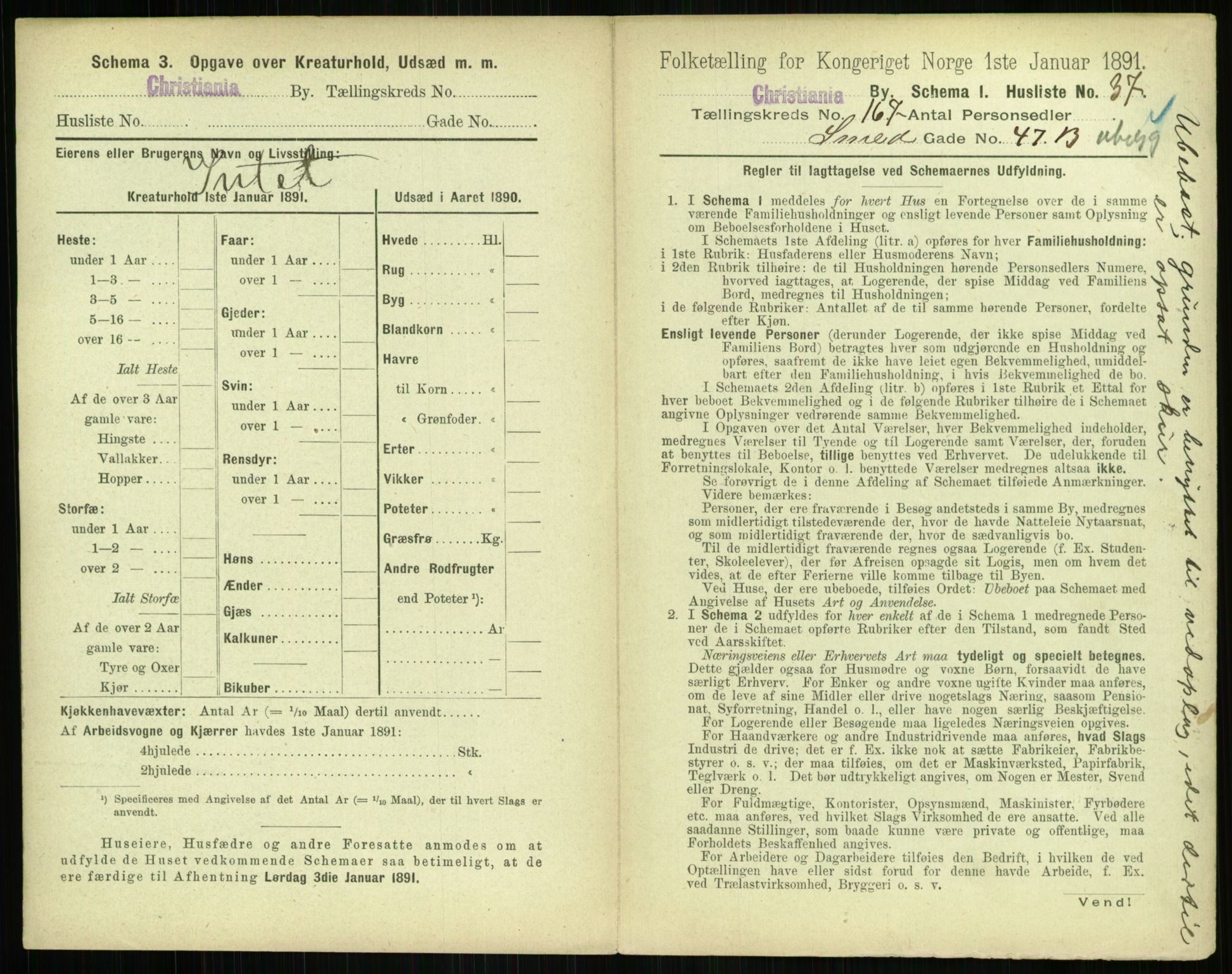 RA, 1891 census for 0301 Kristiania, 1891, p. 97279