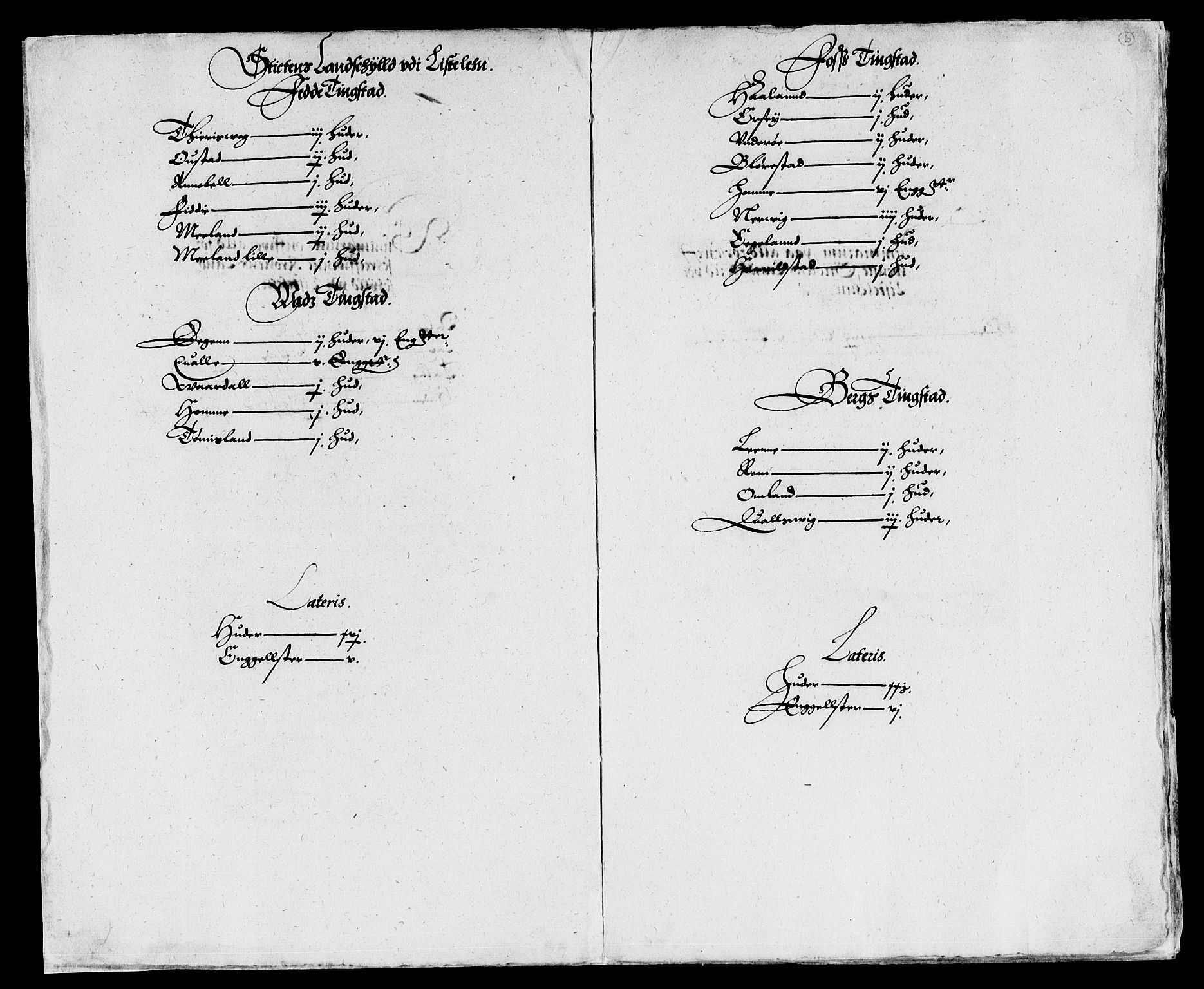 Rentekammeret inntil 1814, Reviderte regnskaper, Lensregnskaper, RA/EA-5023/R/Rb/Rbr/L0006: Lista len, 1605-1621