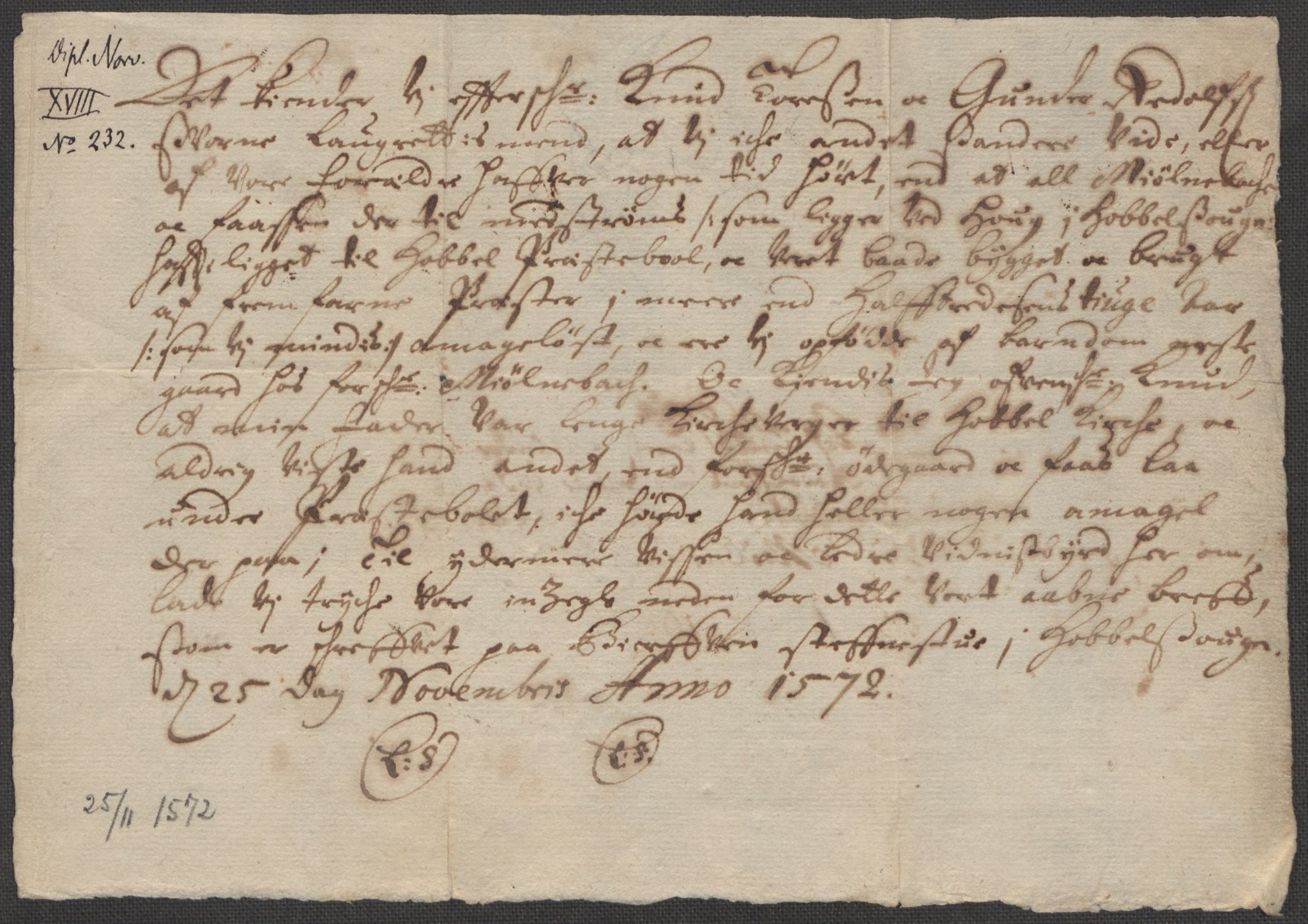 Riksarkivets diplomsamling, AV/RA-EA-5965/F15/L0005: Prestearkiv - Østfold, 1572-1830, p. 49