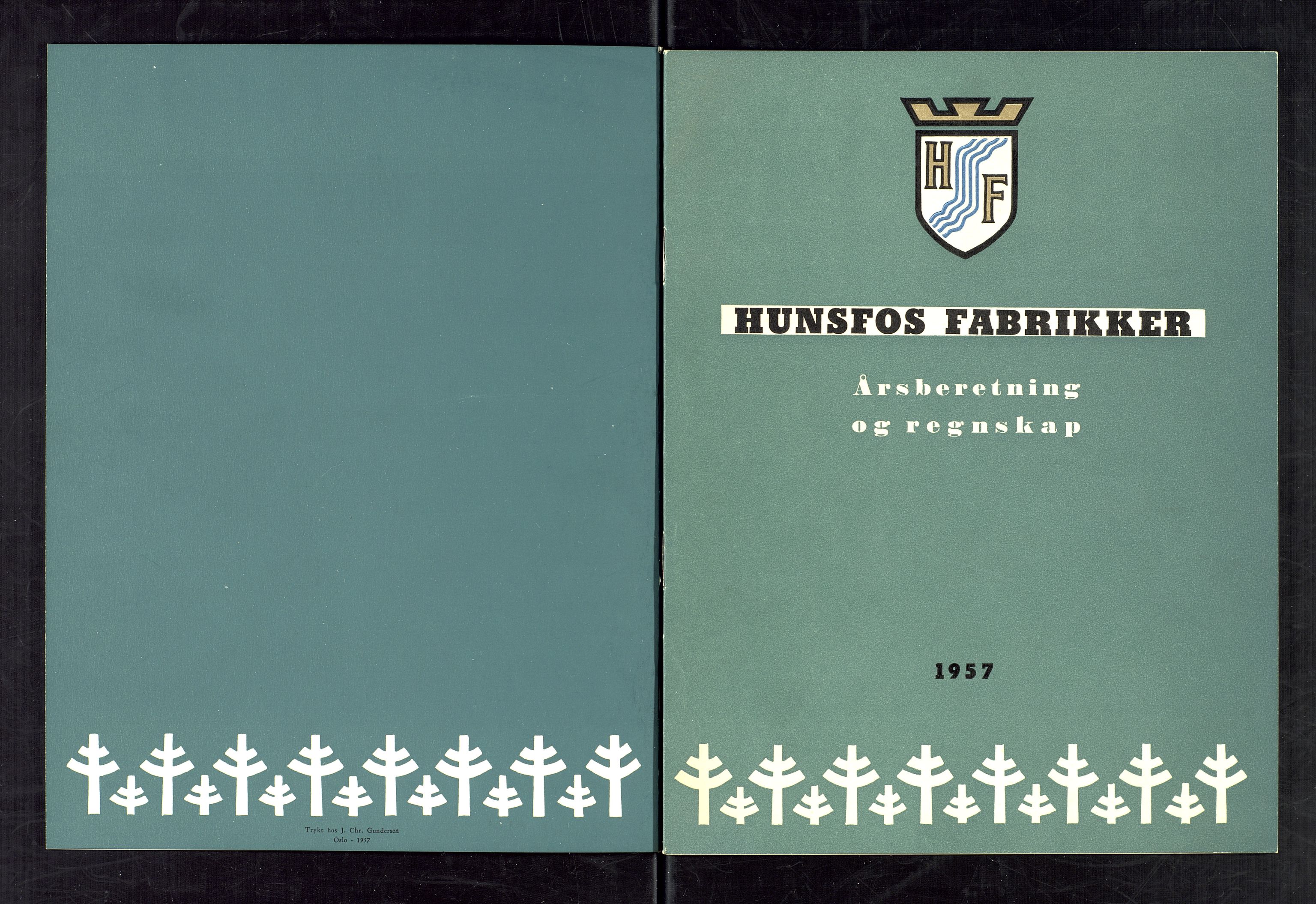 Hunsfos fabrikker, SAK/D/1440/01/L0001/0003: Vedtekter, anmeldelser og årsberetninger / Årsberetninger og regnskap, 1918-1989, p. 145