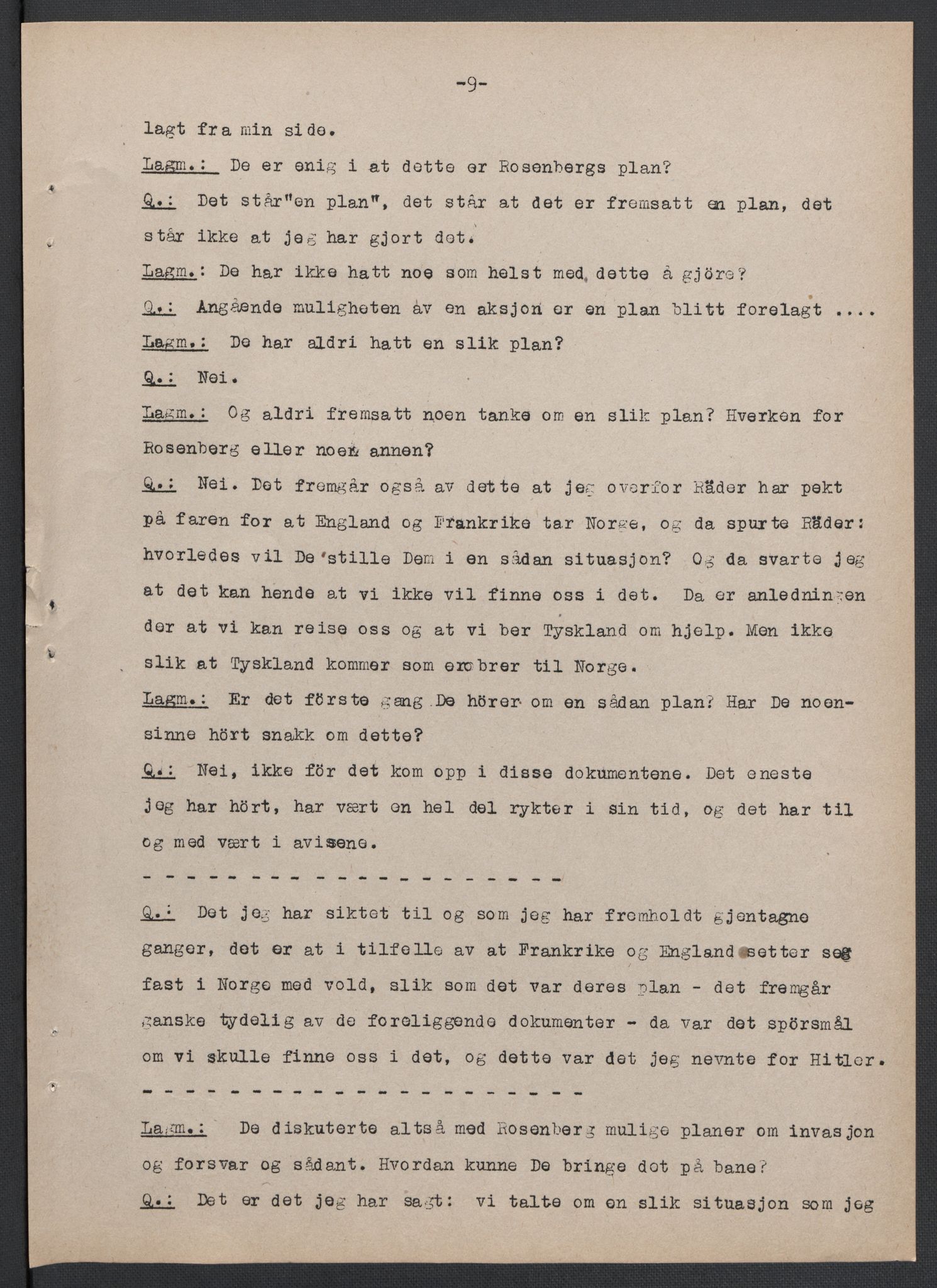 Landssvikarkivet, Oslo politikammer, AV/RA-S-3138-01/D/Da/L0003: Dnr. 29, 1945, p. 3232