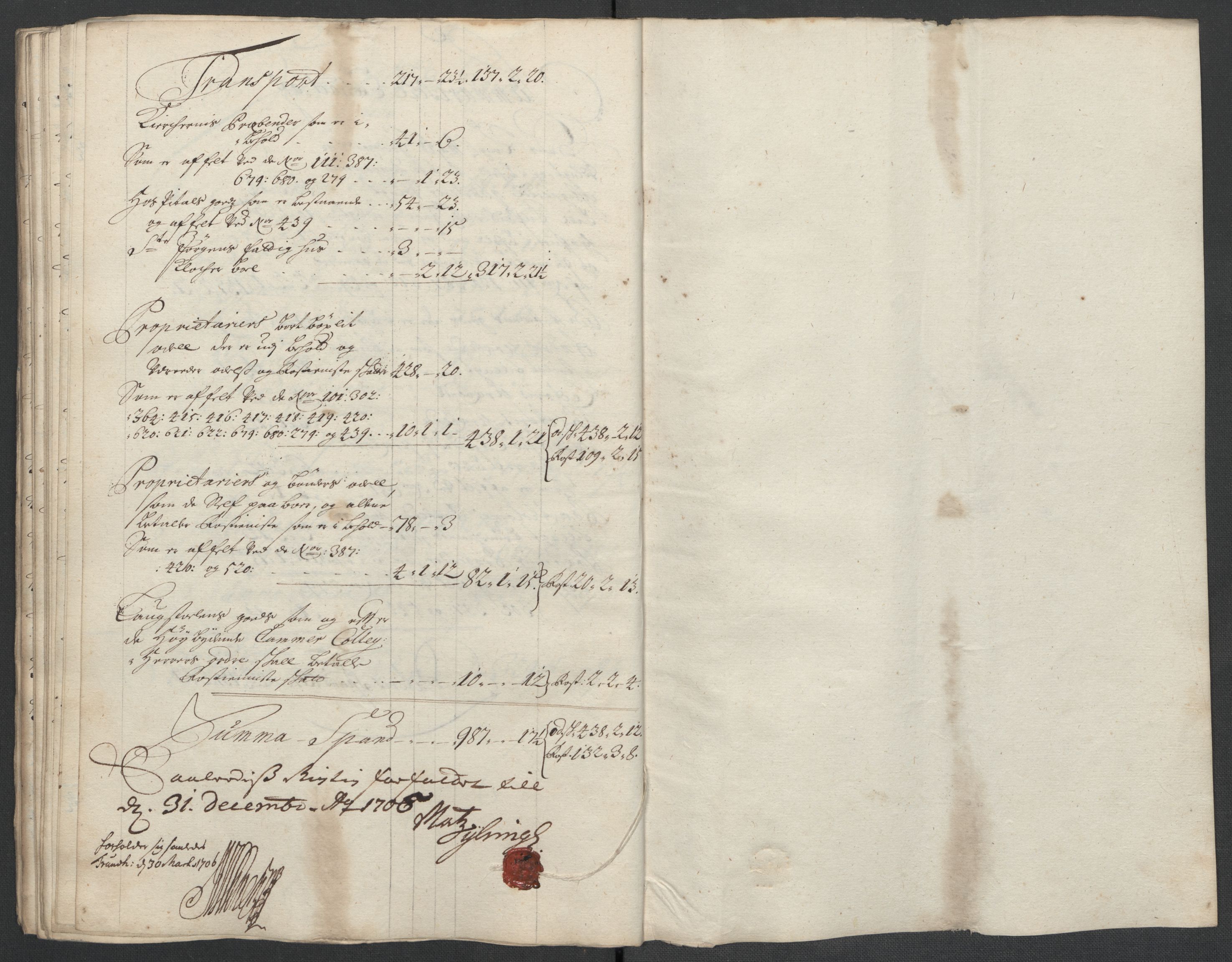 Rentekammeret inntil 1814, Reviderte regnskaper, Fogderegnskap, AV/RA-EA-4092/R61/L4109: Fogderegnskap Strinda og Selbu, 1704-1706, p. 337