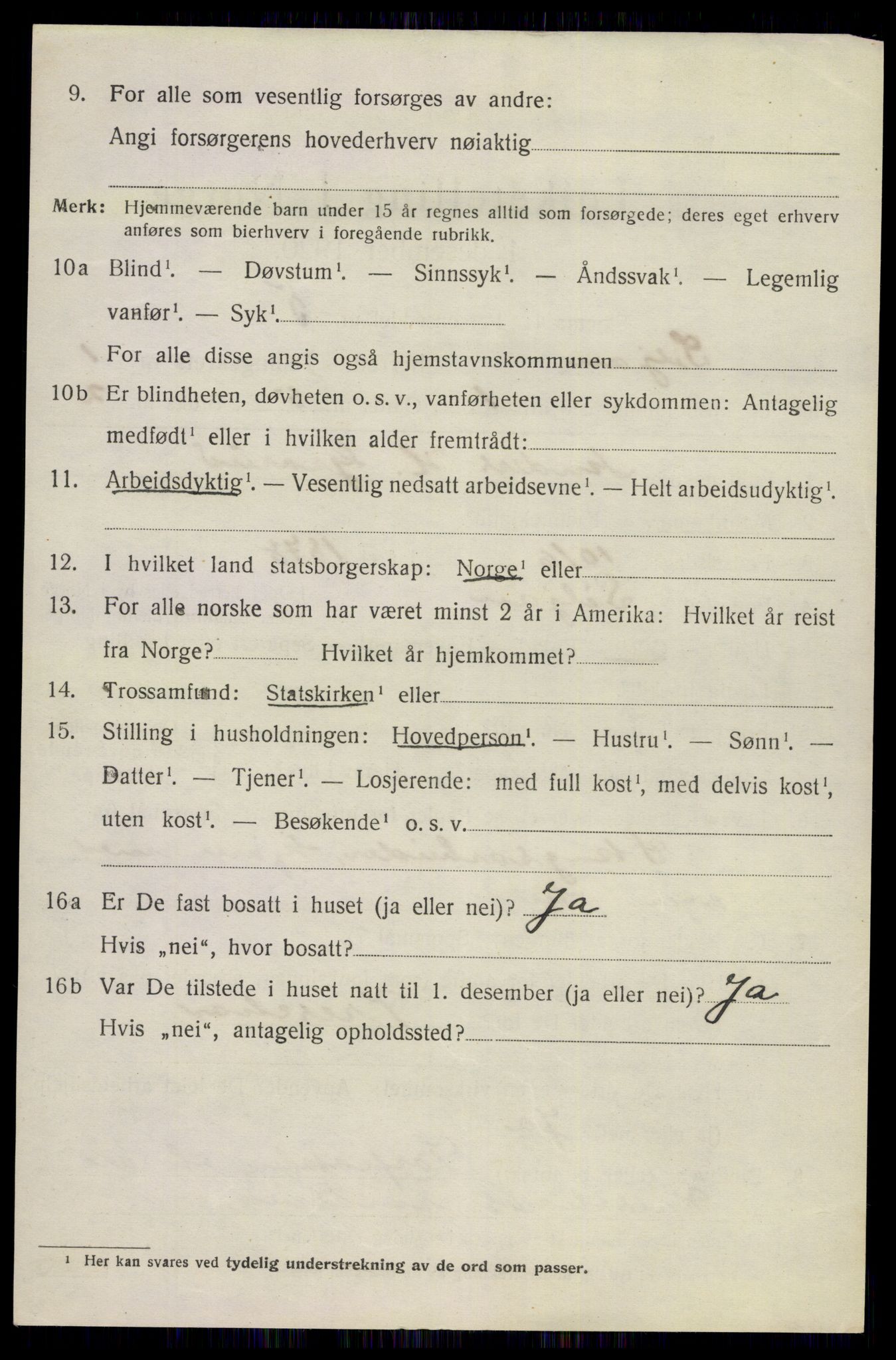 SAKO, 1920 census for Siljan, 1920, p. 444