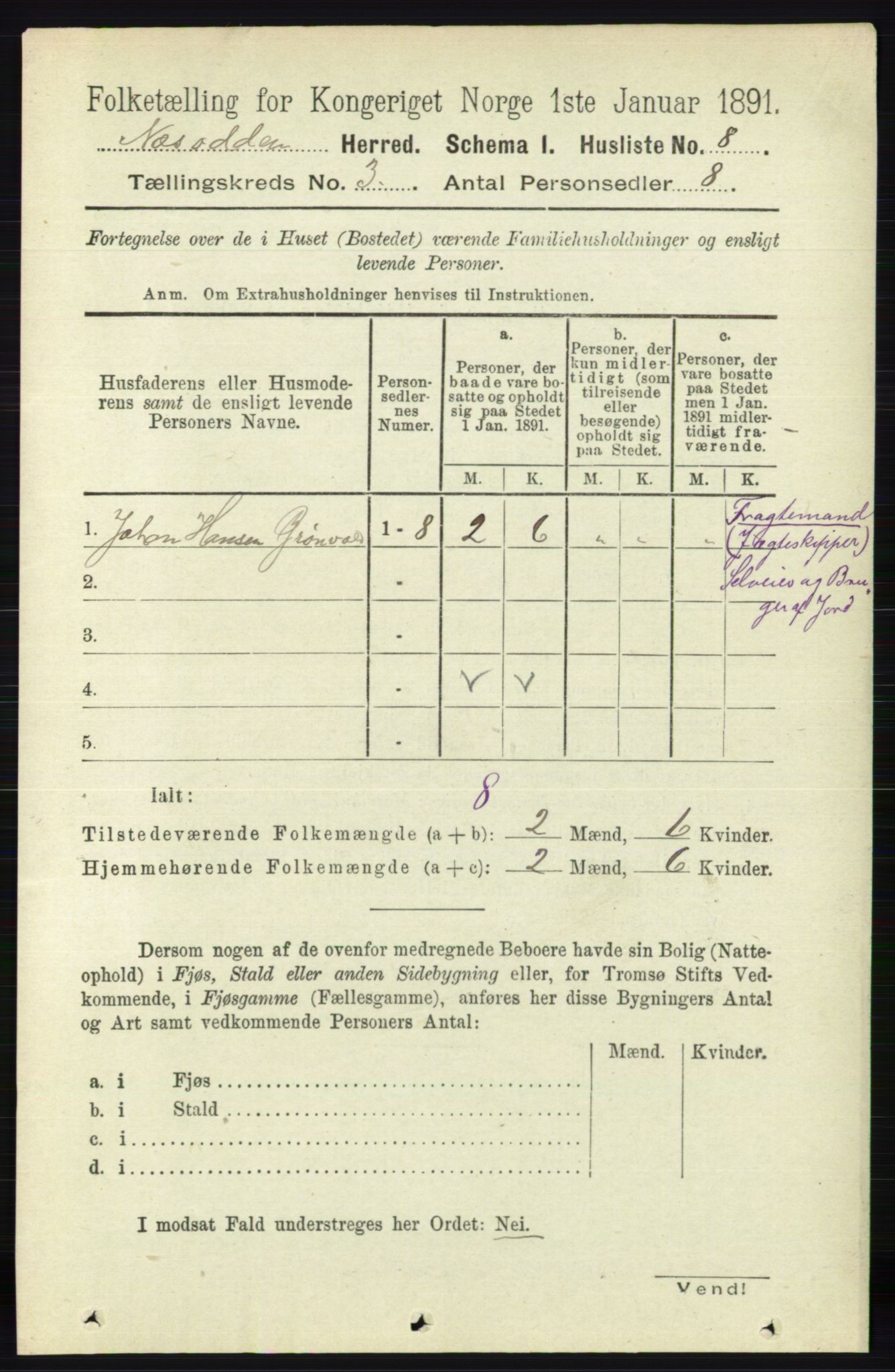 RA, 1891 census for 0216 Nesodden, 1891, p. 973