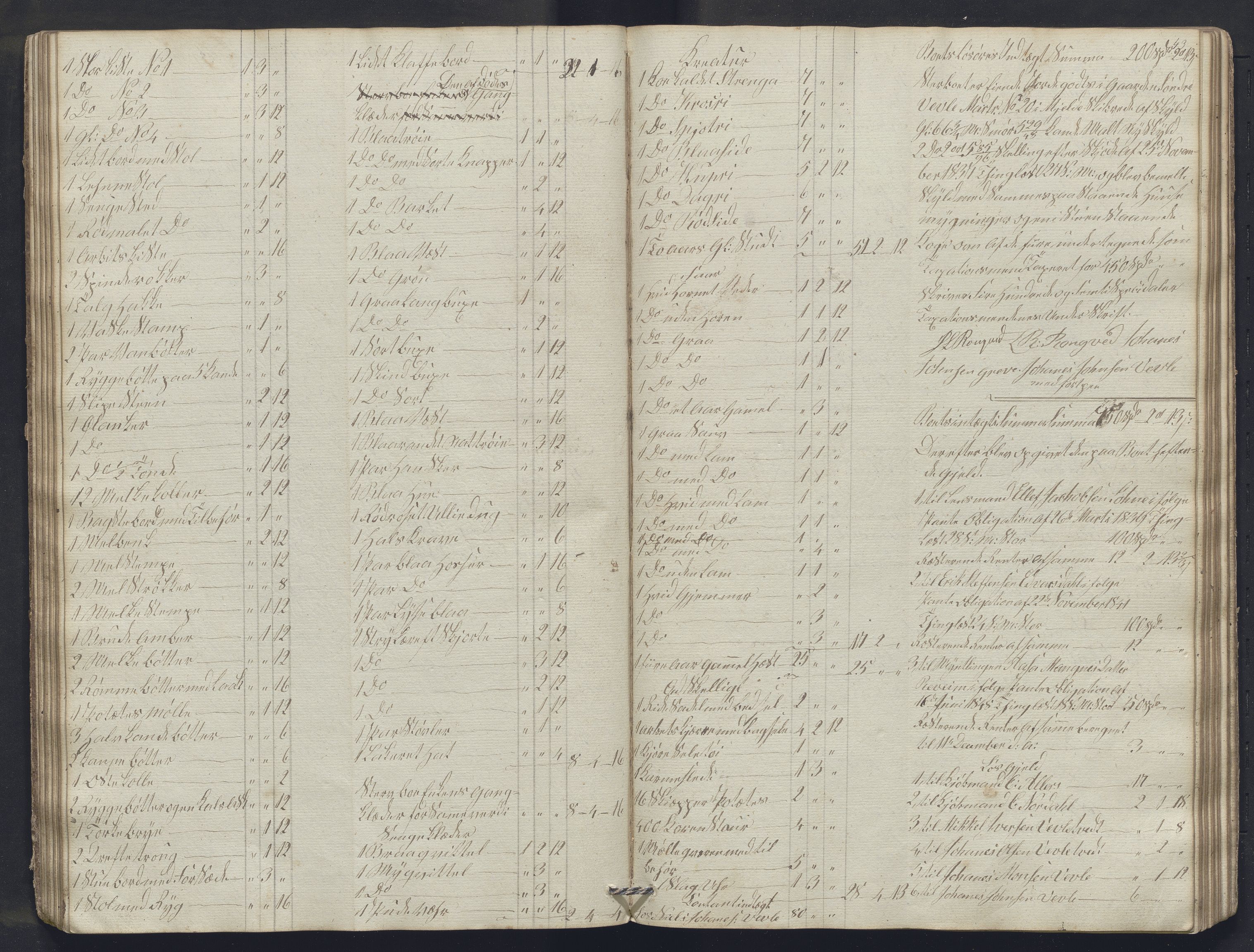 Nordhordland sorenskrivar, AV/SAB-A-2901/1/H/Hb/L0022: Registreringsprotokollar, 1846-1851, p. 43