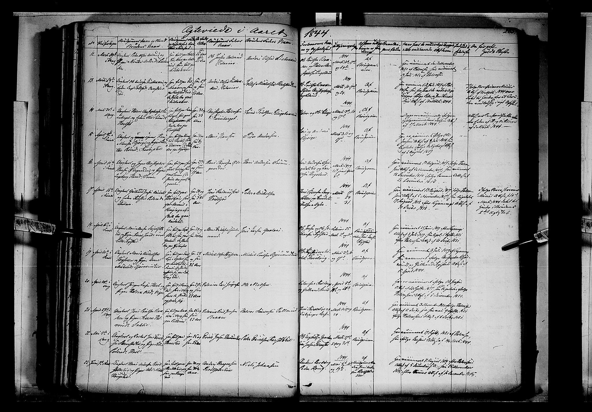 Vang prestekontor, Hedmark, AV/SAH-PREST-008/H/Ha/Haa/L0010: Parish register (official) no. 10, 1841-1855, p. 285