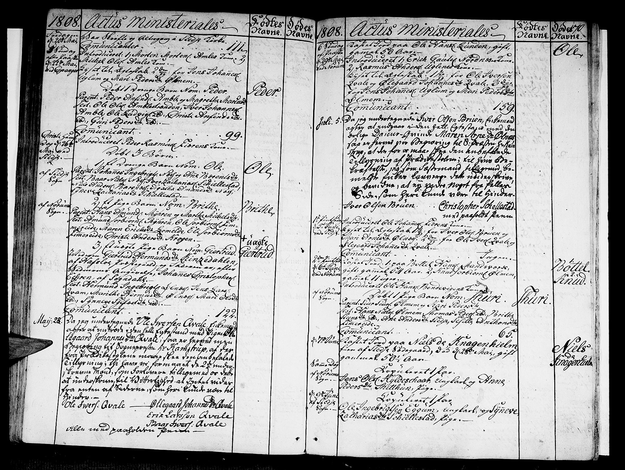 Sogndal sokneprestembete, AV/SAB-A-81301/H/Haa/Haaa/L0008: Parish register (official) no. A 8, 1795-1809, p. 170