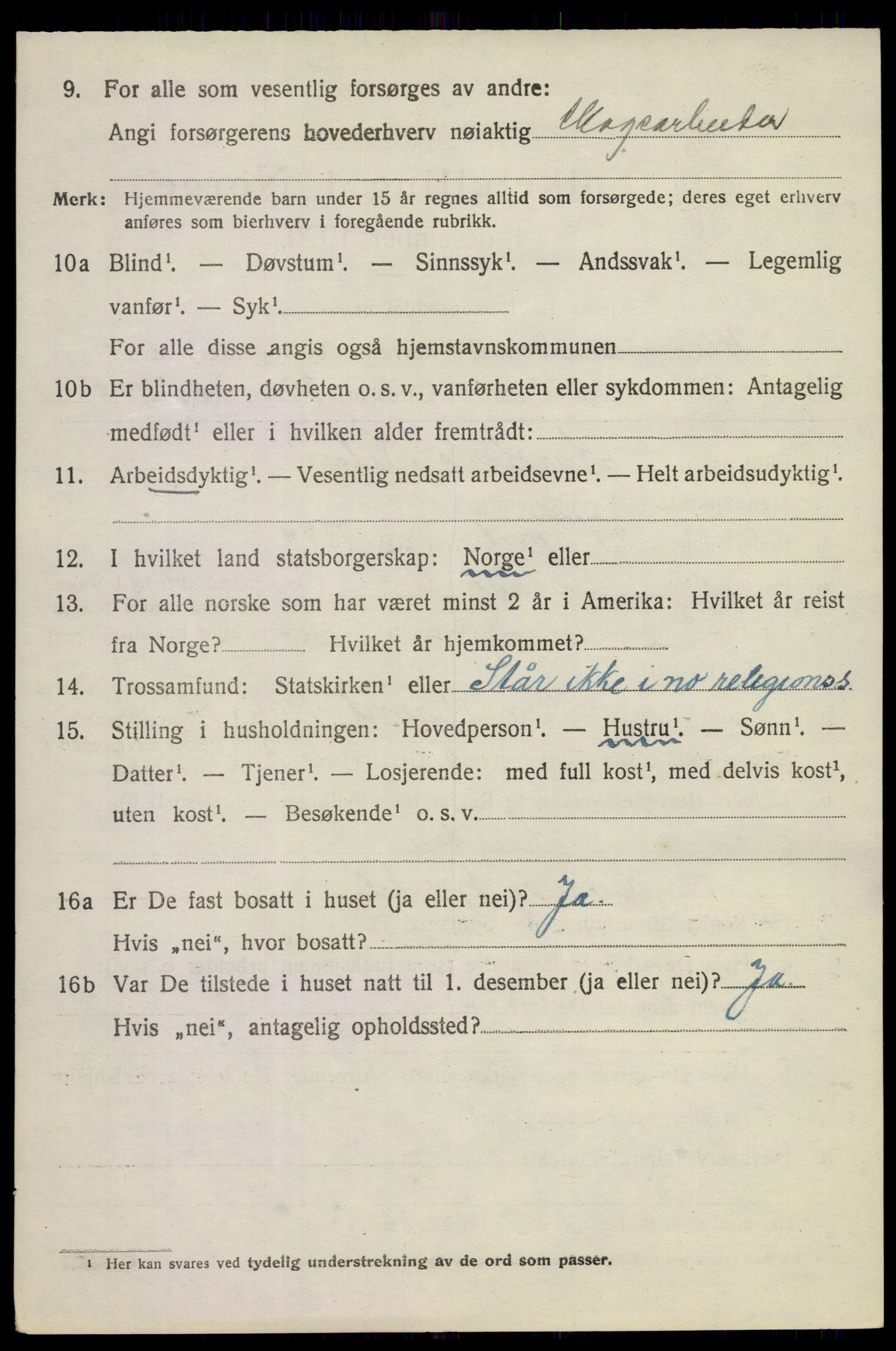 SAKO, 1920 census for Ytre Sandsvær, 1920, p. 4395