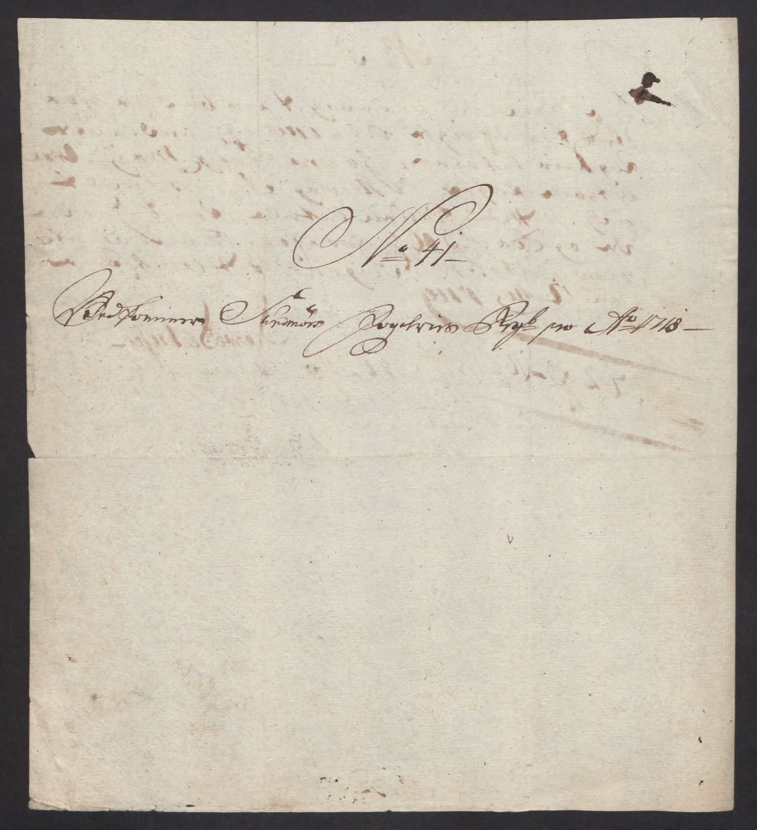 Rentekammeret inntil 1814, Reviderte regnskaper, Fogderegnskap, AV/RA-EA-4092/R54/L3570: Fogderegnskap Sunnmøre, 1718, p. 252