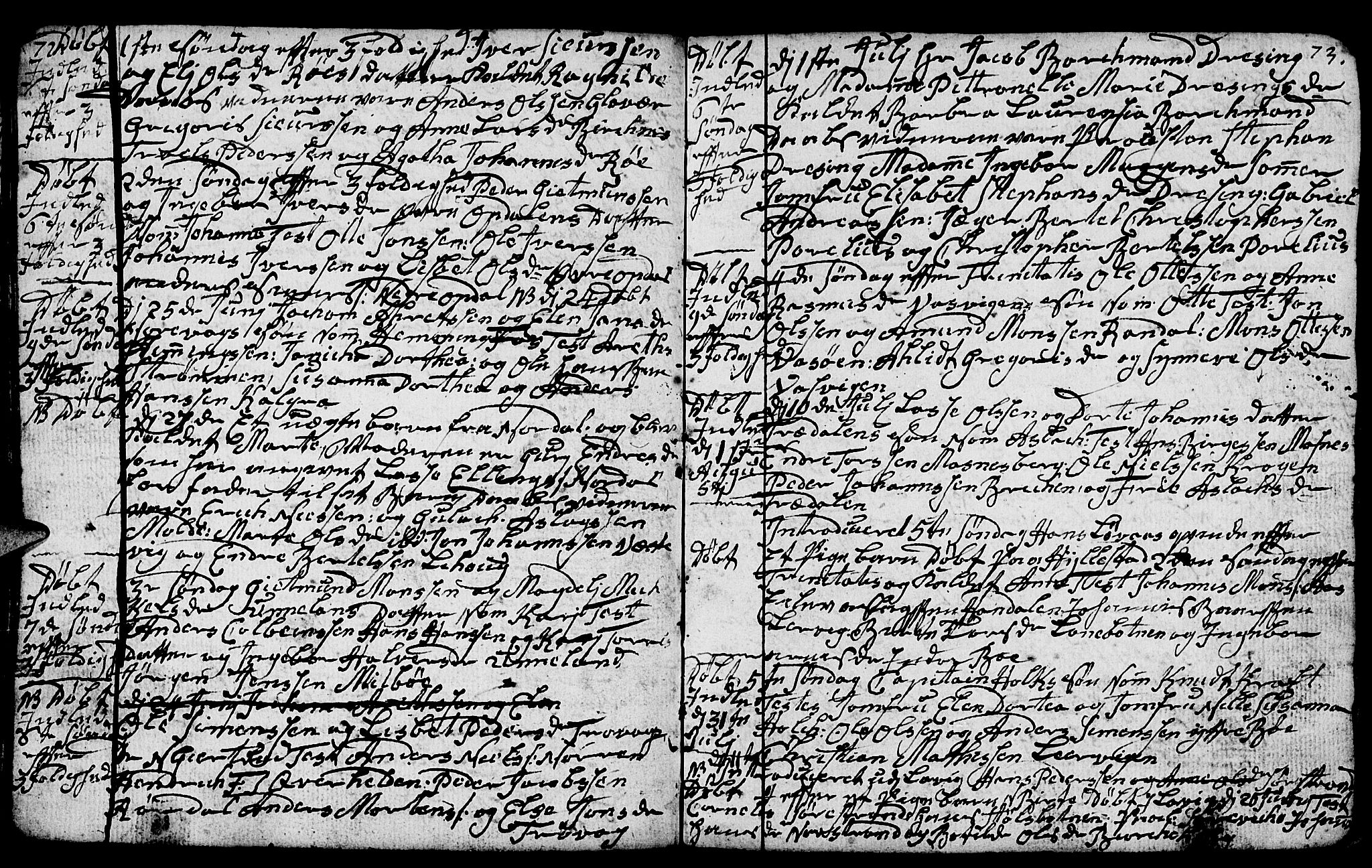 Gulen sokneprestembete, AV/SAB-A-80201/H/Hab: Parish register (copy) no. A 1, 1786-1791, p. 89