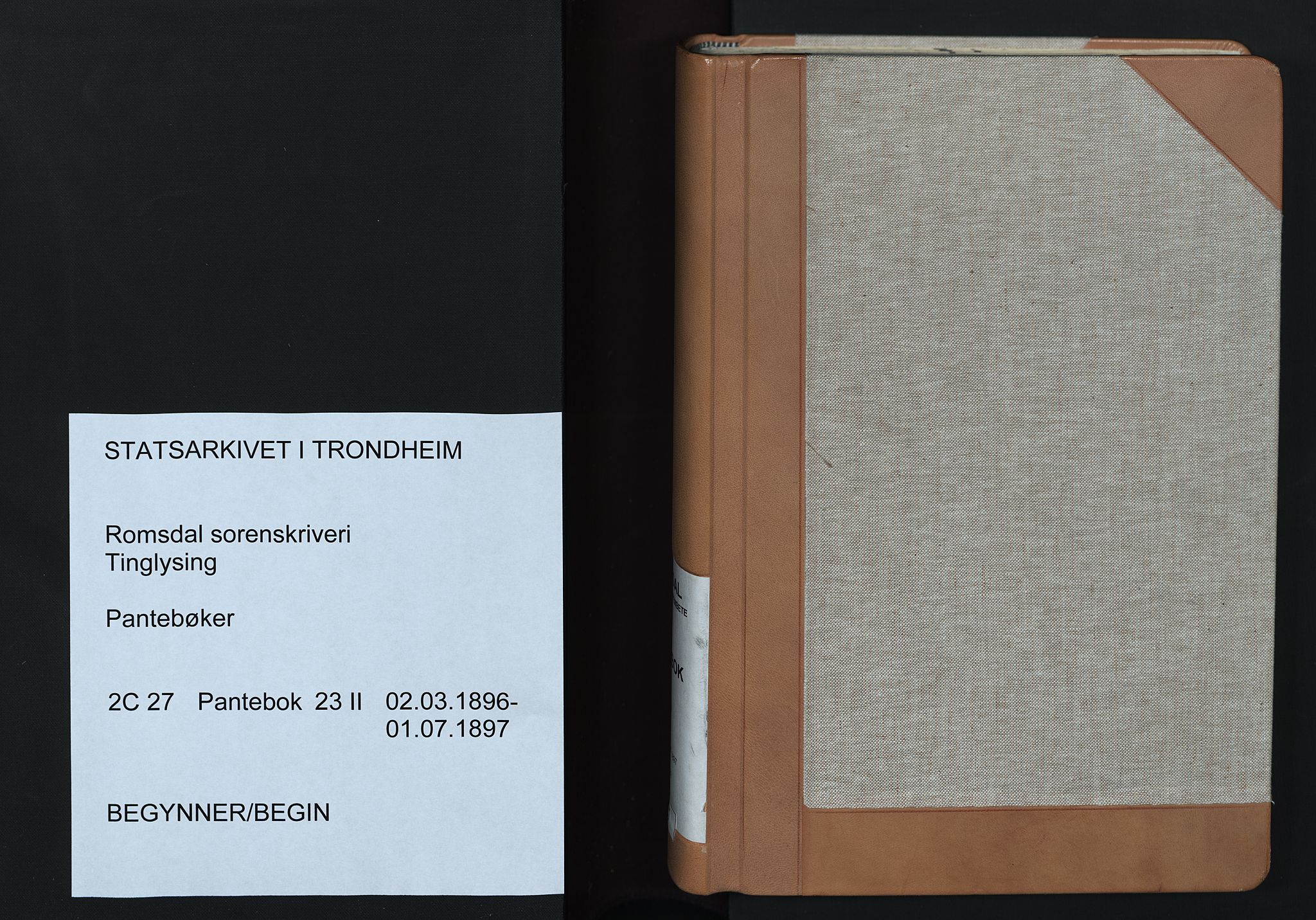 Romsdal sorenskriveri, AV/SAT-A-4149/1/2/2C/L0027: Mortgage book no. 23 II, 1896-1897