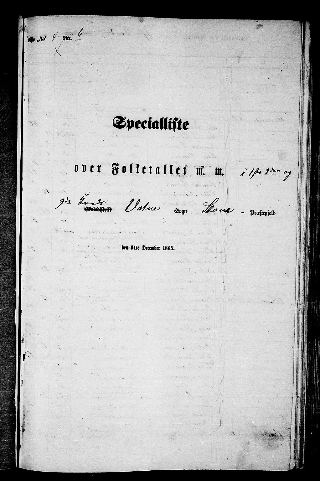 RA, 1865 census for Skodje, 1865, p. 71