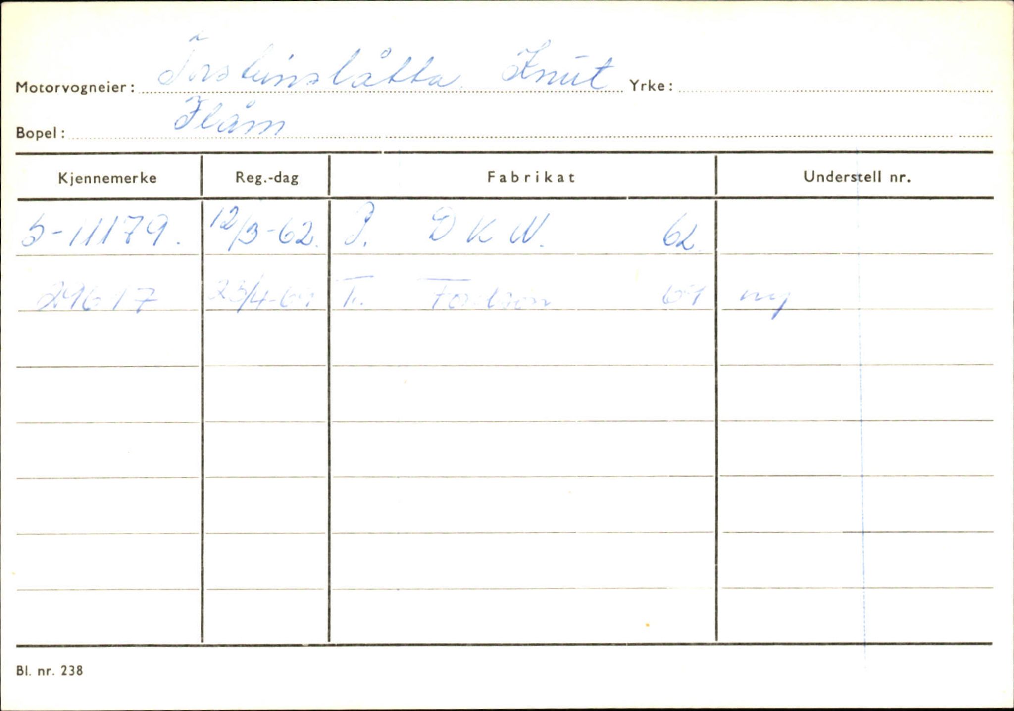 Statens vegvesen, Sogn og Fjordane vegkontor, AV/SAB-A-5301/4/F/L0125: Eigarregister Sogndal V-Å. Aurland A-Å. Fjaler A-N, 1945-1975, p. 1161