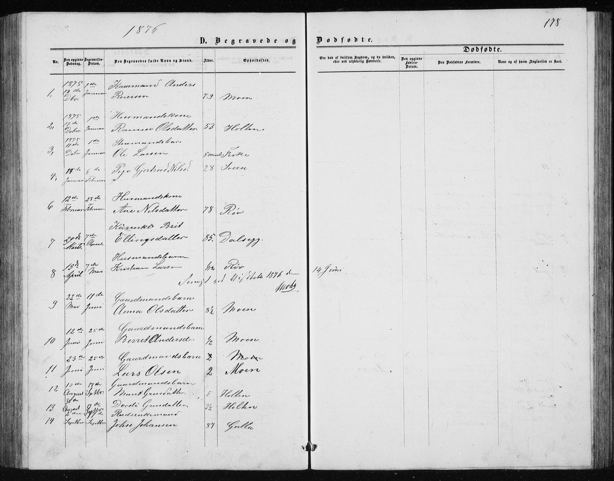 Ministerialprotokoller, klokkerbøker og fødselsregistre - Møre og Romsdal, AV/SAT-A-1454/597/L1064: Parish register (copy) no. 597C01, 1866-1898, p. 178