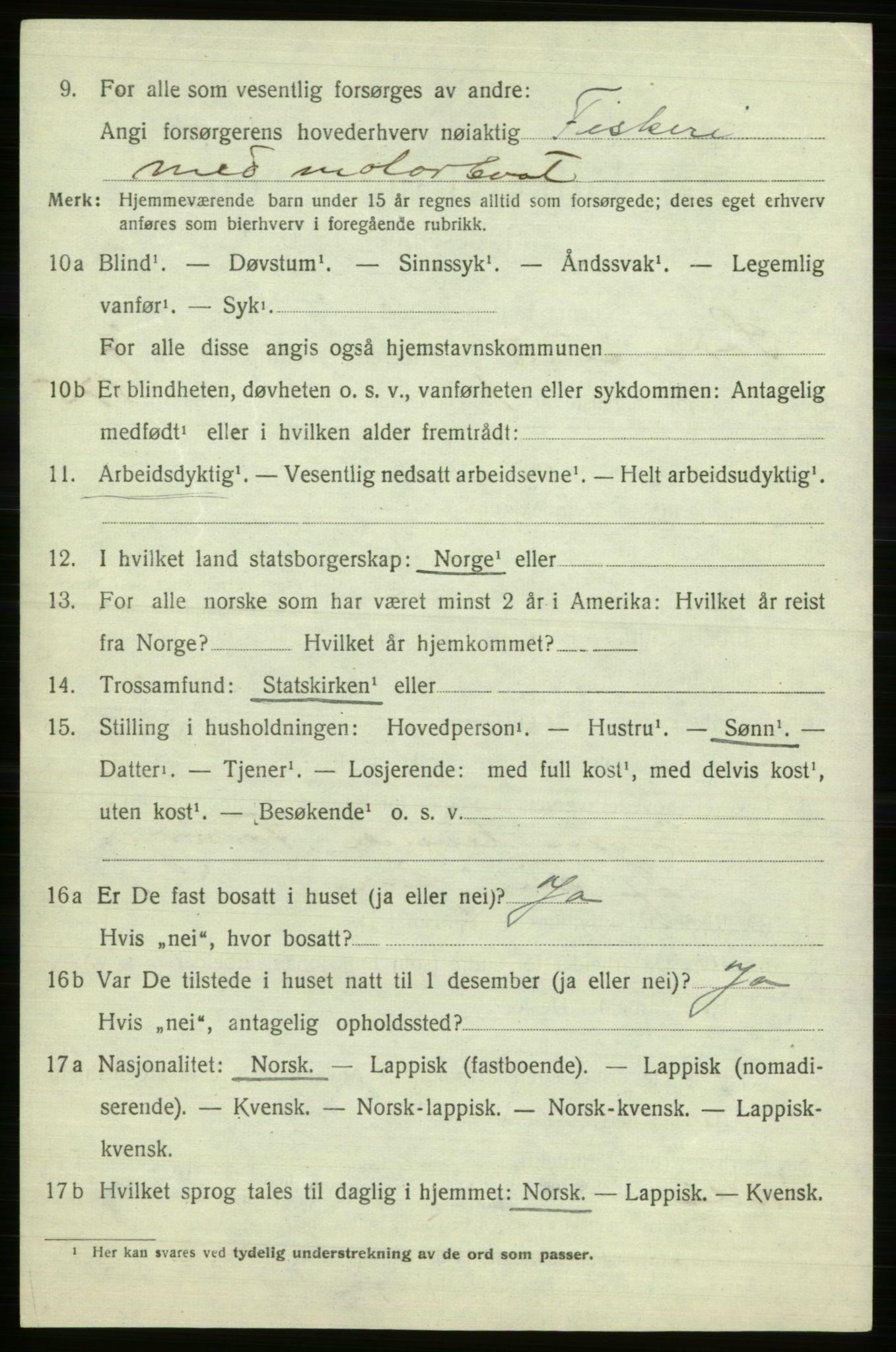 SATØ, 1920 census for Sørøysund rural district, 1920, p. 2789