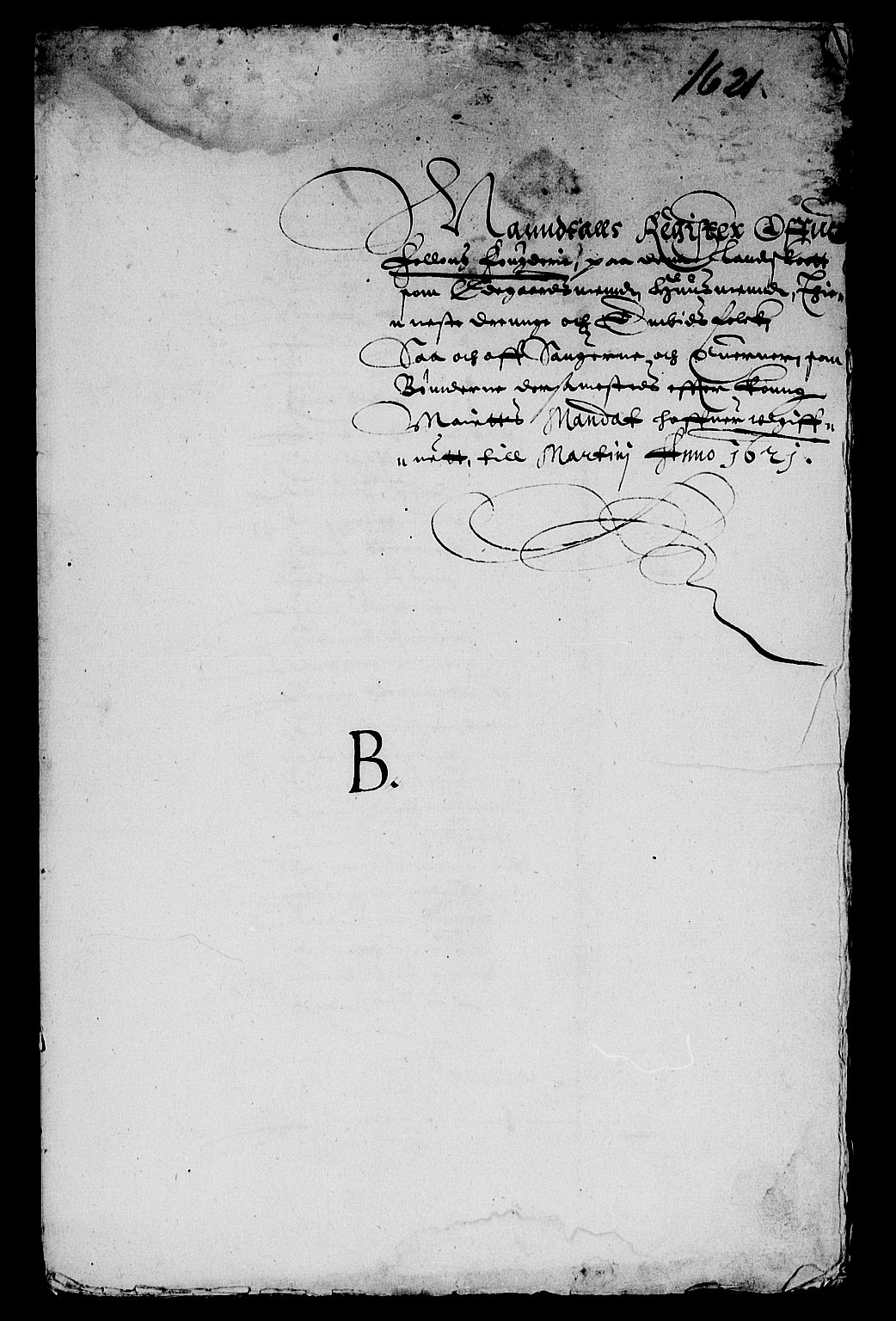 Rentekammeret inntil 1814, Reviderte regnskaper, Lensregnskaper, AV/RA-EA-5023/R/Rb/Rba/L0059: Akershus len, 1621-1622