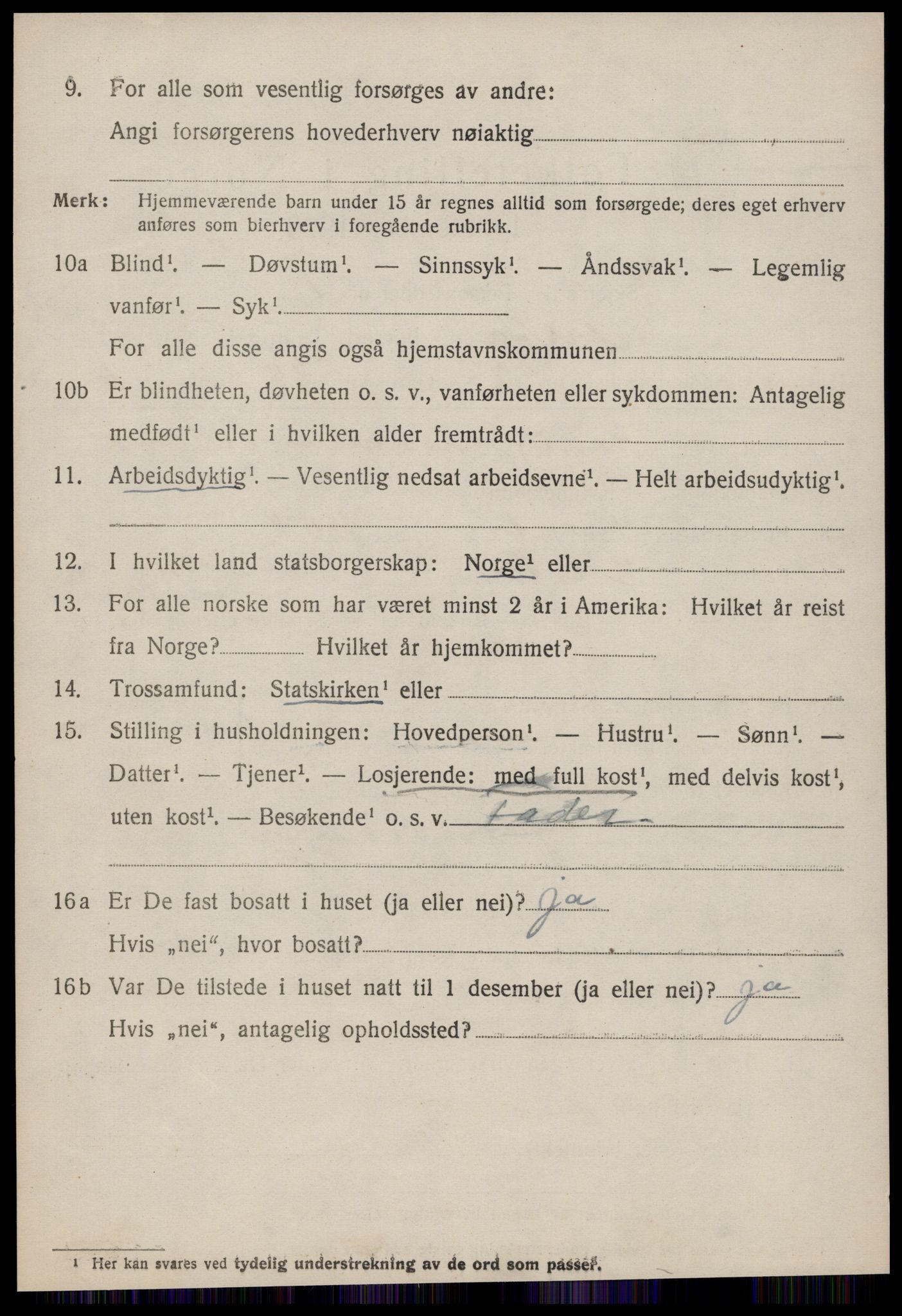 SAT, 1920 census for Ørsta, 1920, p. 5737