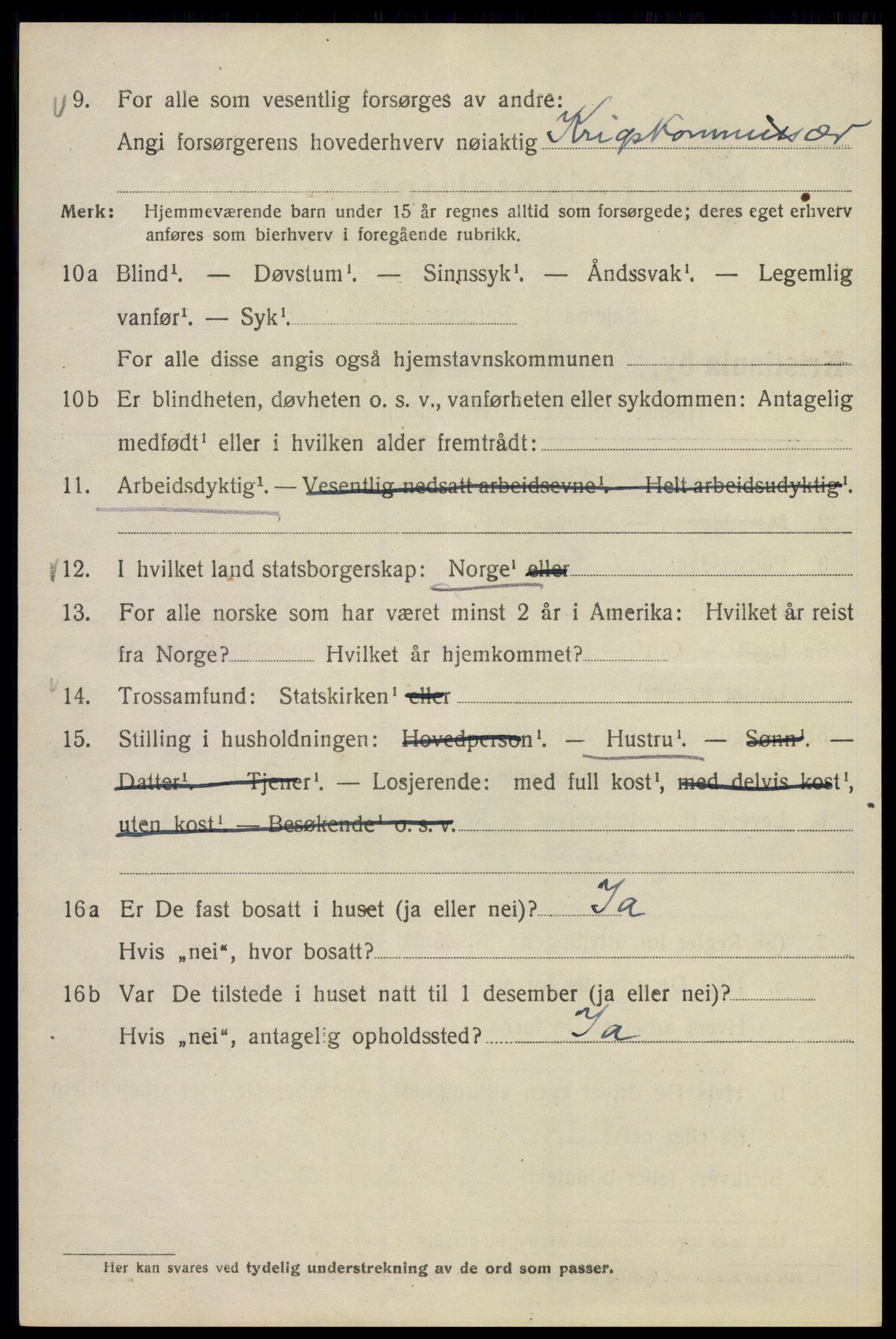 SAO, 1920 census for Kristiania, 1920, p. 528066