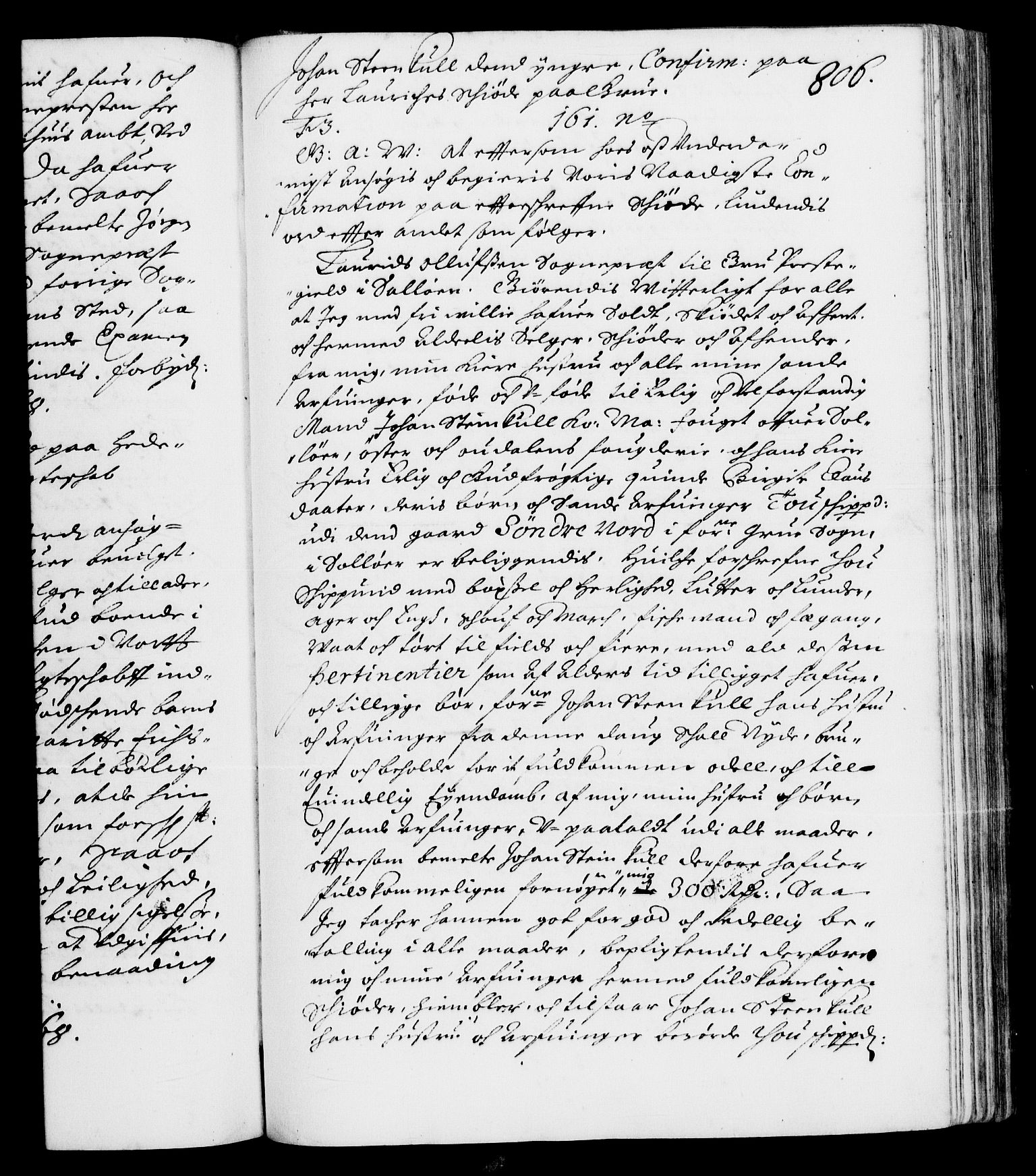 Danske Kanselli 1572-1799, RA/EA-3023/F/Fc/Fca/Fcaa/L0010: Norske registre (mikrofilm), 1660-1670, p. 806a