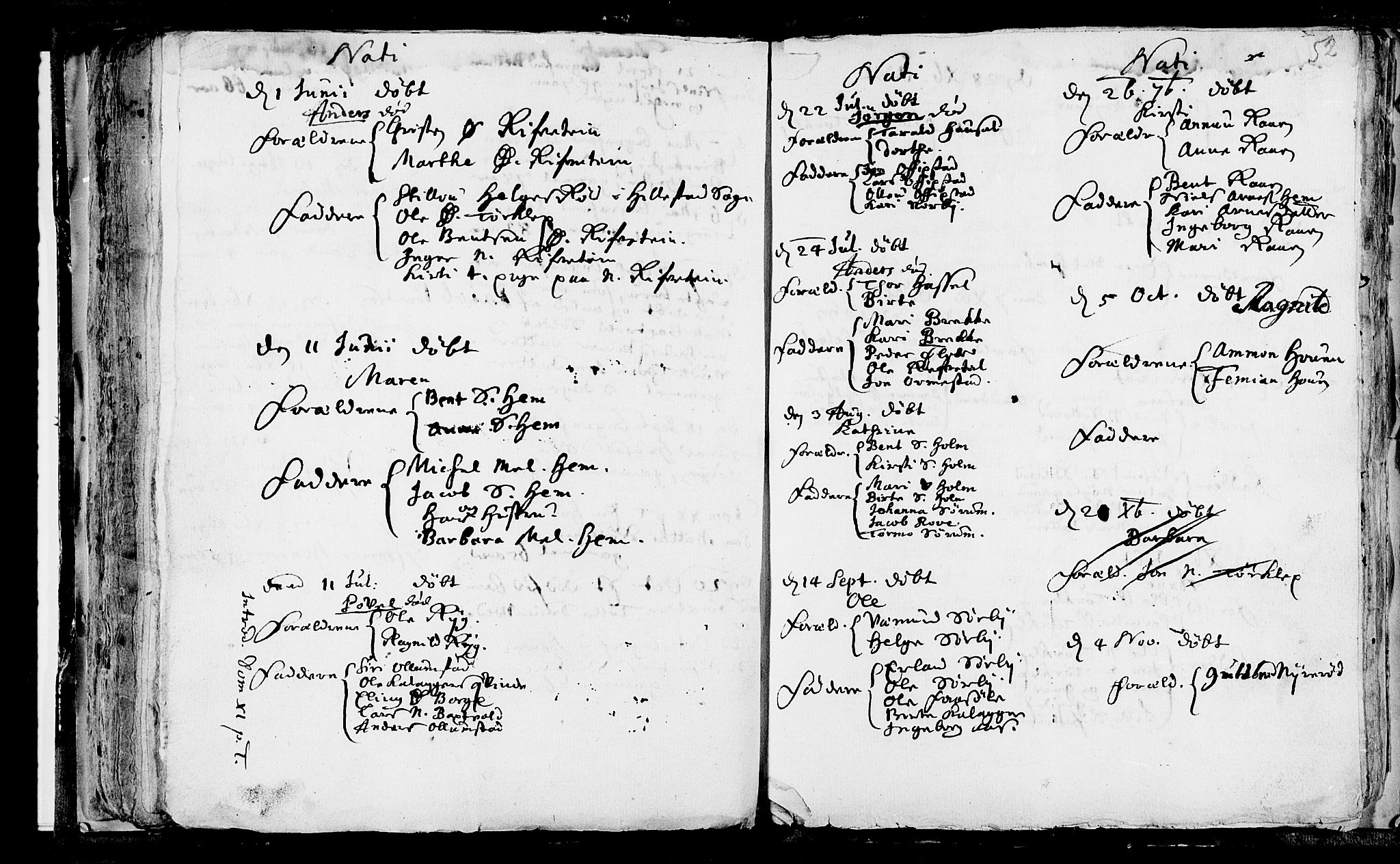 Våle kirkebøker, SAKO/A-334/F/Fa/L0001: Parish register (official) no. I 1, 1693-1704, p. 52