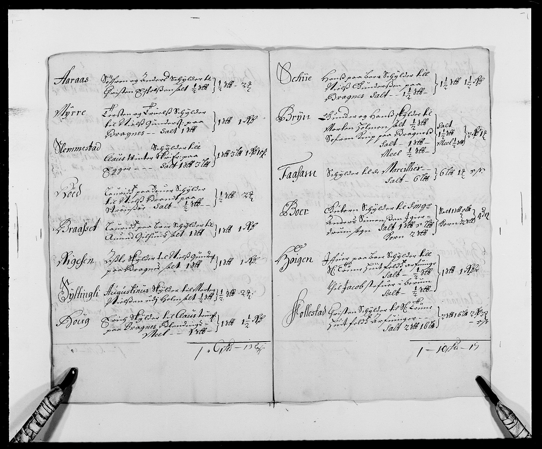 Rentekammeret inntil 1814, Reviderte regnskaper, Fogderegnskap, AV/RA-EA-4092/R29/L1692: Fogderegnskap Hurum og Røyken, 1682-1687, p. 146