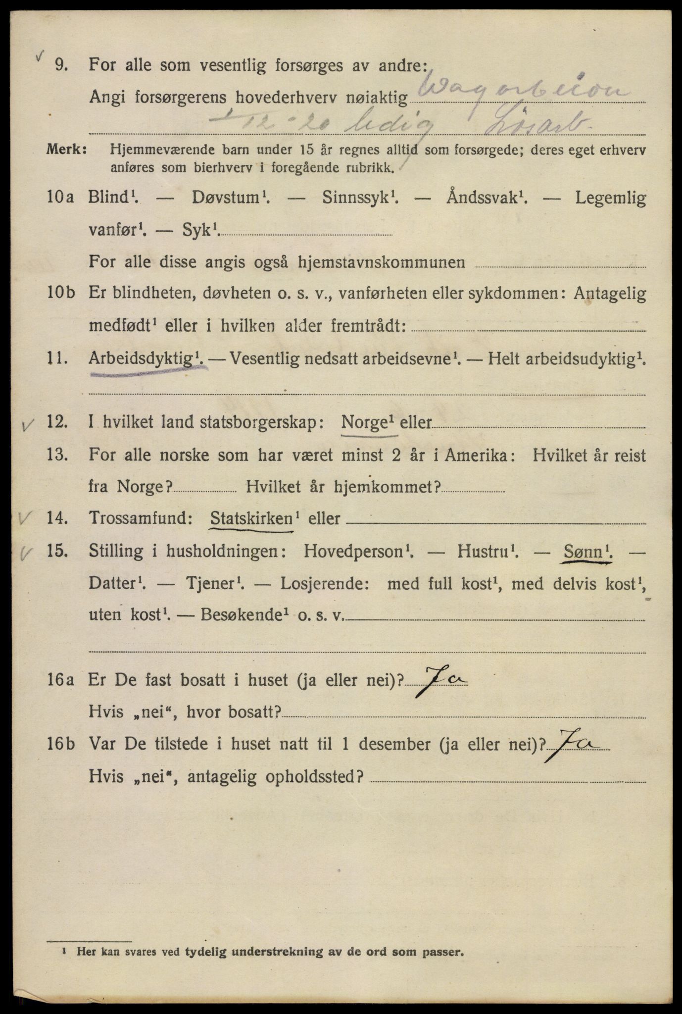 SAO, 1920 census for Kristiania, 1920, p. 312758