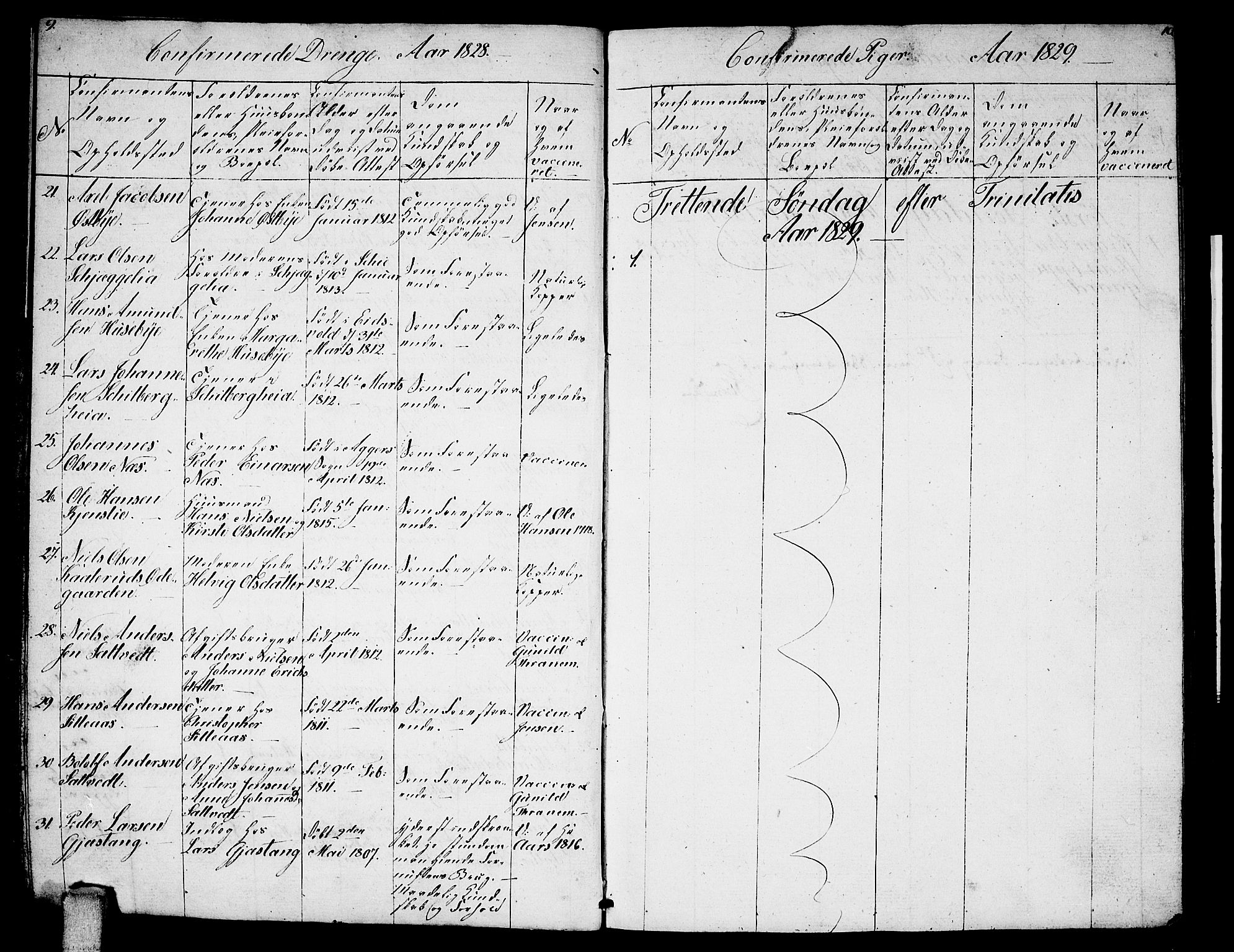 Enebakk prestekontor Kirkebøker, SAO/A-10171c/F/Fa/L0008: Parish register (official) no. I 8, 1827-1833, p. 9-10