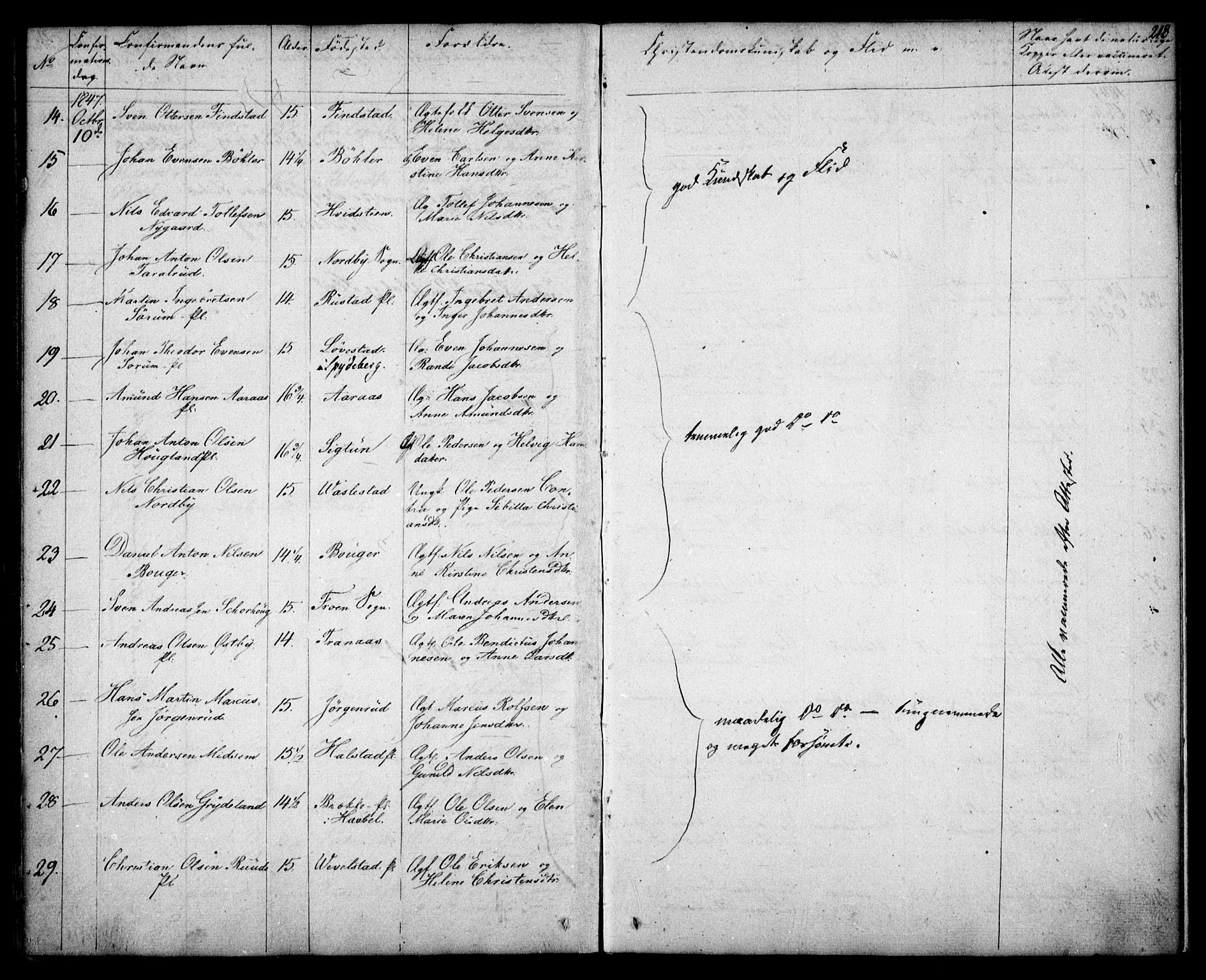 Kråkstad prestekontor Kirkebøker, AV/SAO-A-10125a/F/Fa/L0005: Parish register (official) no. I 5, 1837-1847, p. 218