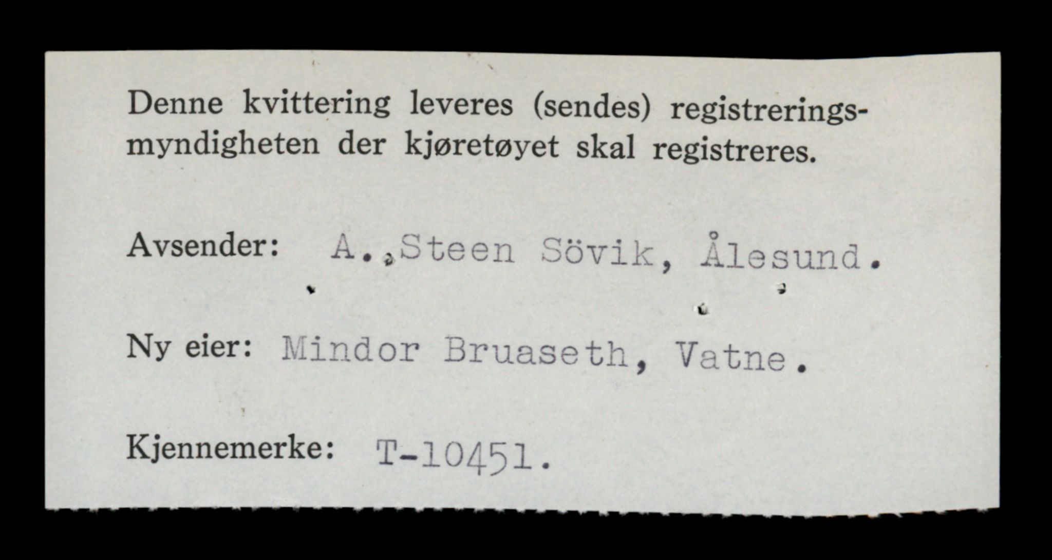 Møre og Romsdal vegkontor - Ålesund trafikkstasjon, AV/SAT-A-4099/F/Fe/L0020: Registreringskort for kjøretøy T 10351 - T 10470, 1927-1998, p. 2786