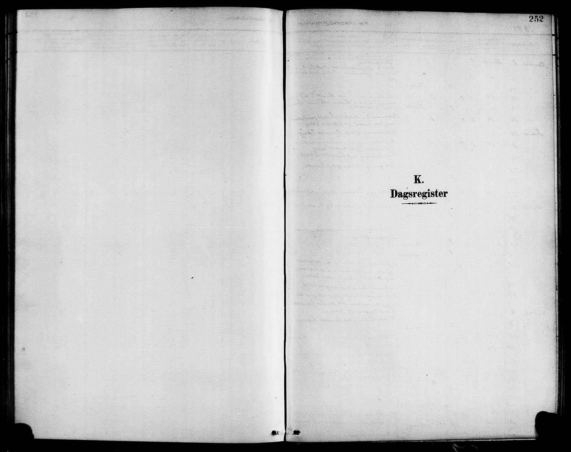 Førde sokneprestembete, SAB/A-79901/H/Haa/Haab/L0001: Parish register (official) no. B 1, 1880-1898, p. 252