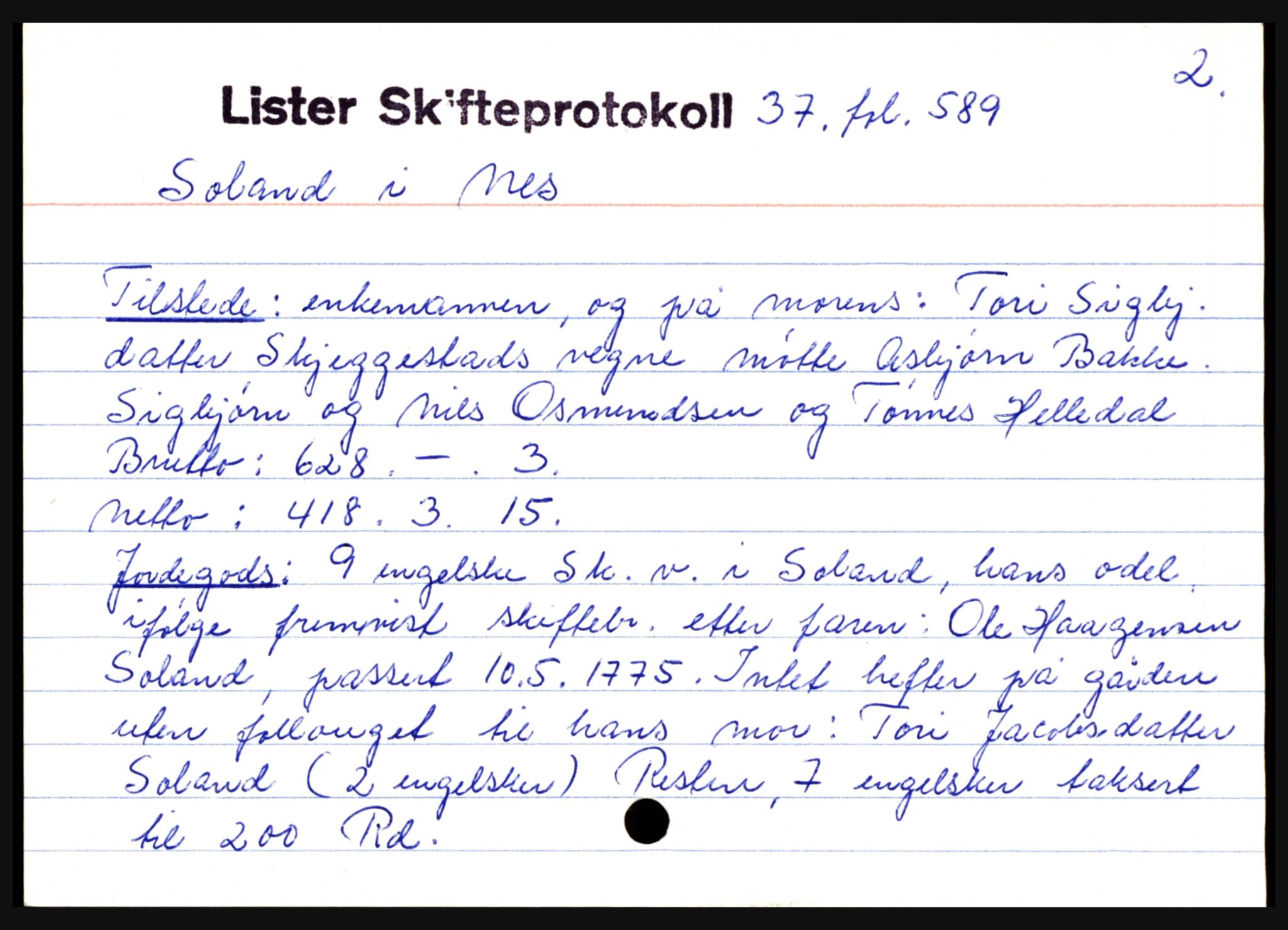 Lister sorenskriveri, AV/SAK-1221-0003/H, p. 35165