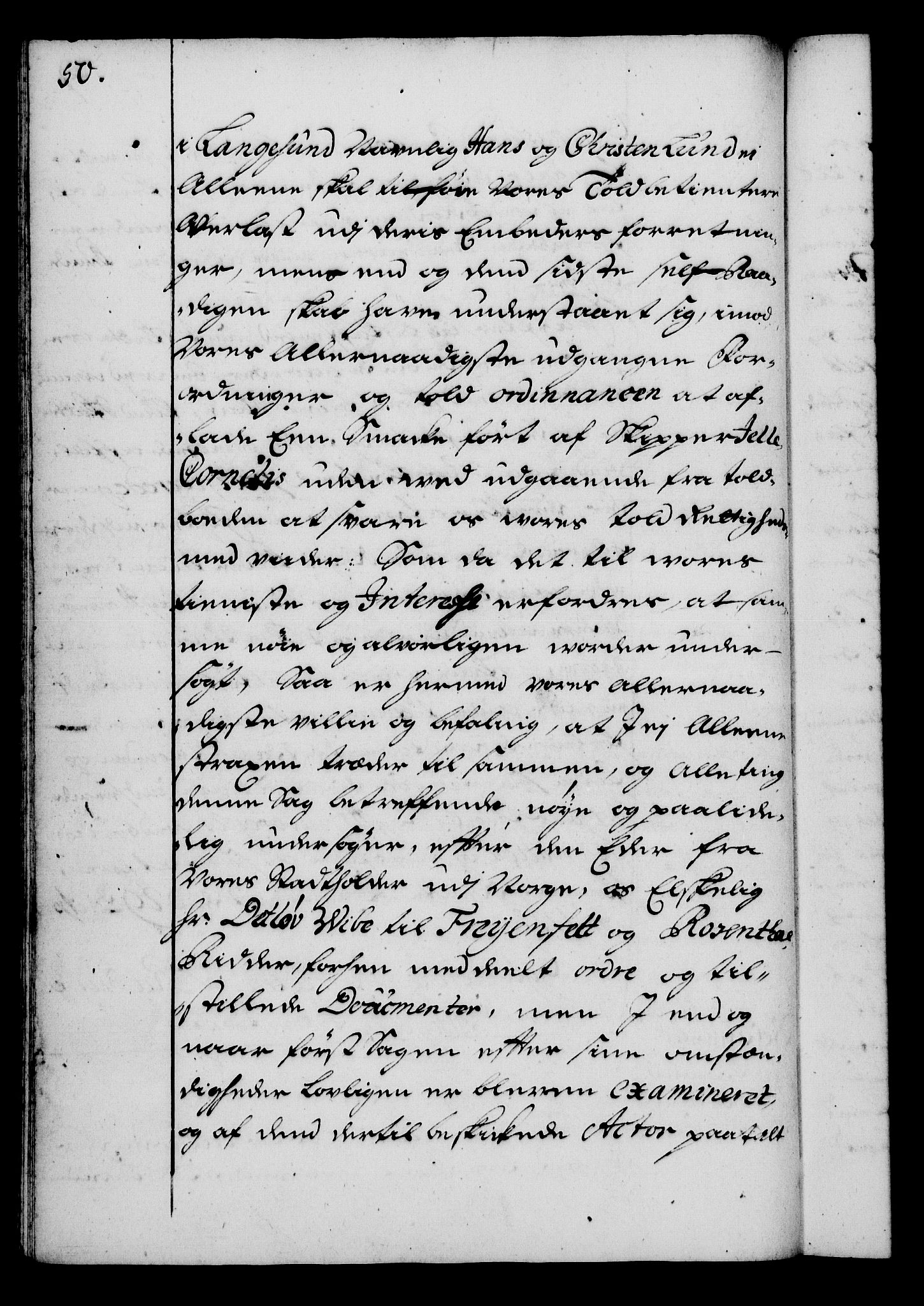 Rentekammeret, Kammerkanselliet, RA/EA-3111/G/Gg/Gga/L0003: Norsk ekspedisjonsprotokoll med register (merket RK 53.3), 1727-1734, p. 50
