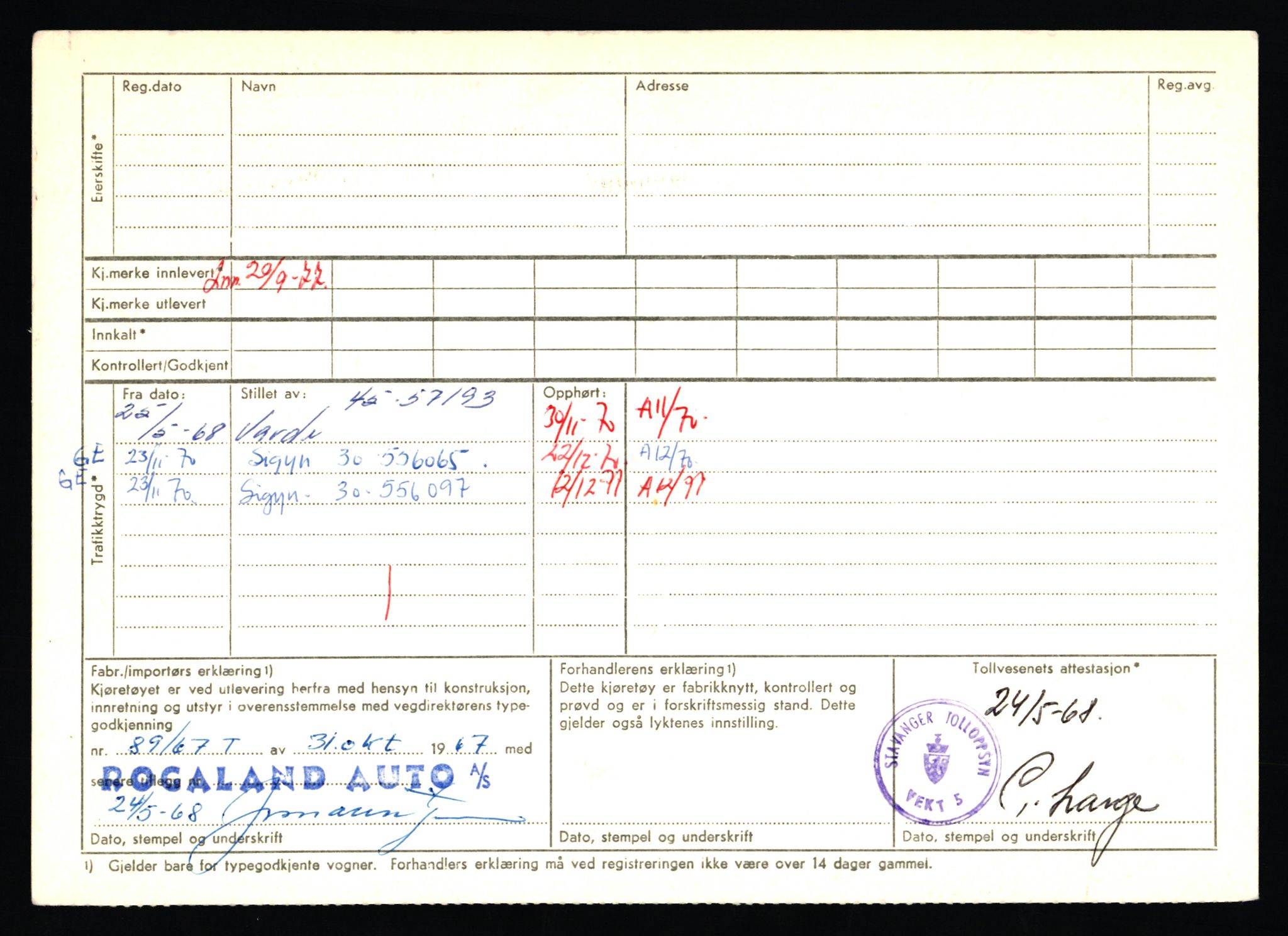 Stavanger trafikkstasjon, AV/SAST-A-101942/0/F/L0048: L-29100 - L-29899, 1930-1971, p. 1108