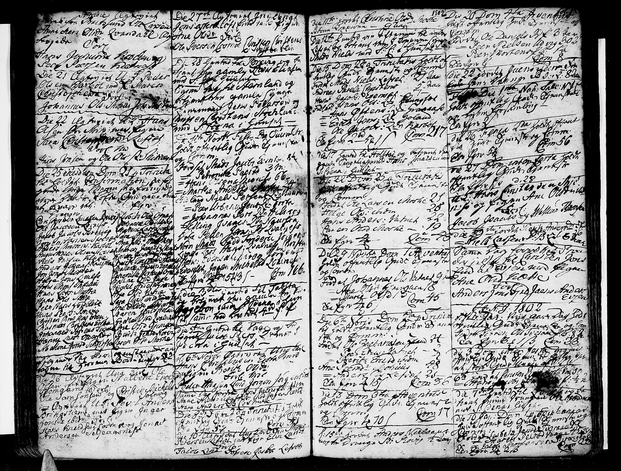 Ministerialprotokoller, klokkerbøker og fødselsregistre - Nordland, SAT/A-1459/852/L0735: Parish register (official) no. 852A05, 1762-1820, p. 188