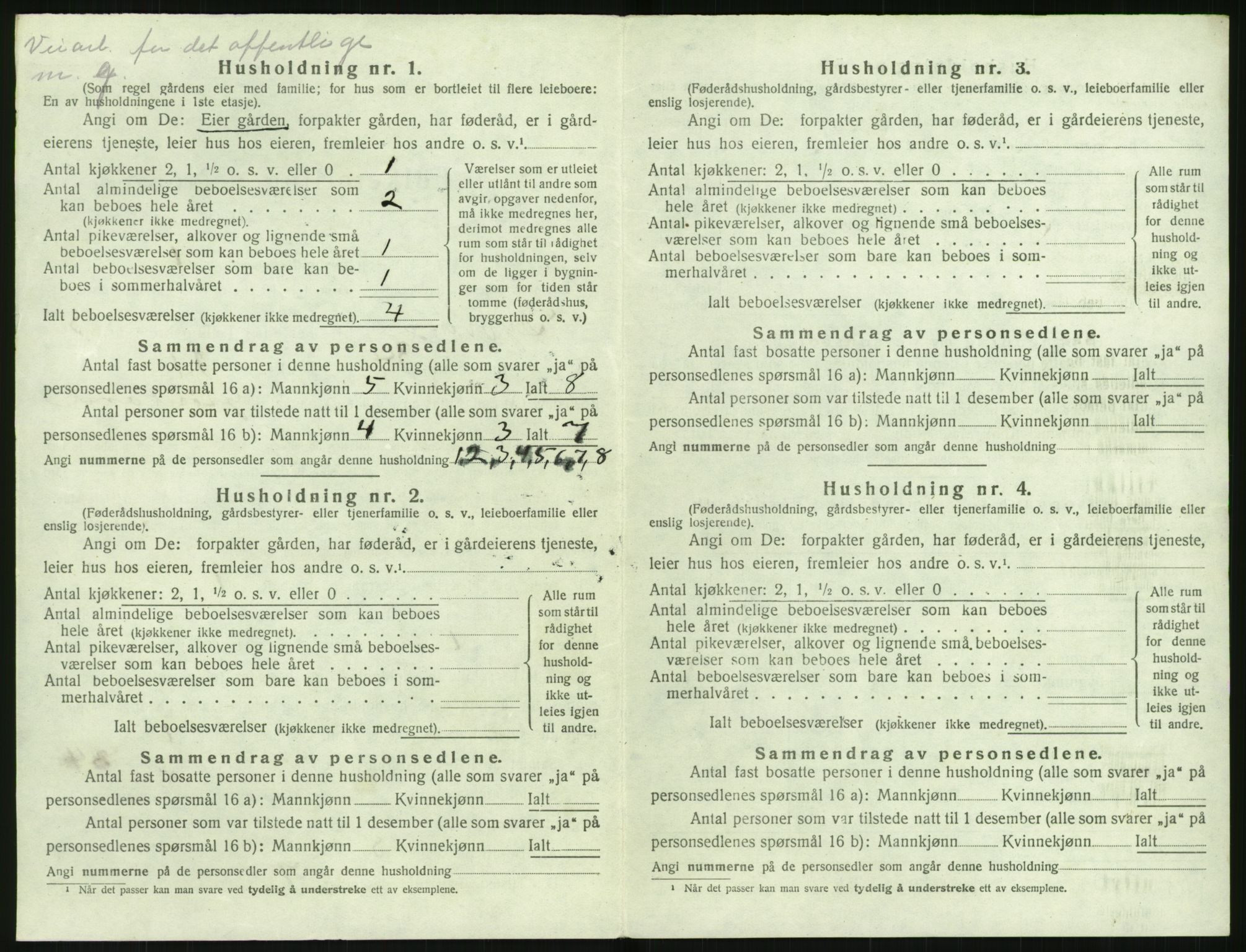 SAK, 1920 census for Dypvåg, 1920, p. 774