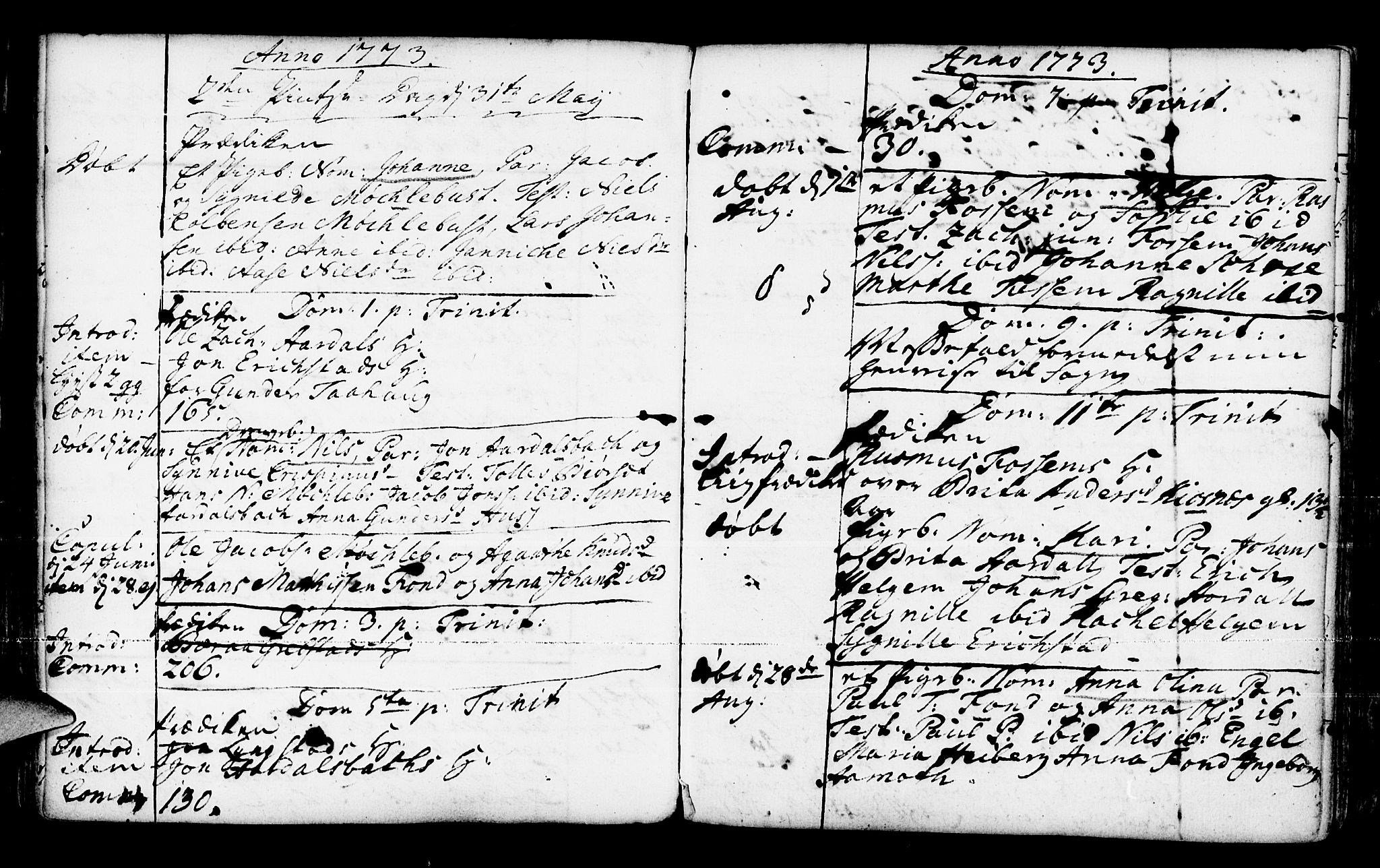 Jølster sokneprestembete, AV/SAB-A-80701/H/Haa/Haaa/L0004: Parish register (official) no. A 4, 1749-1789, p. 129