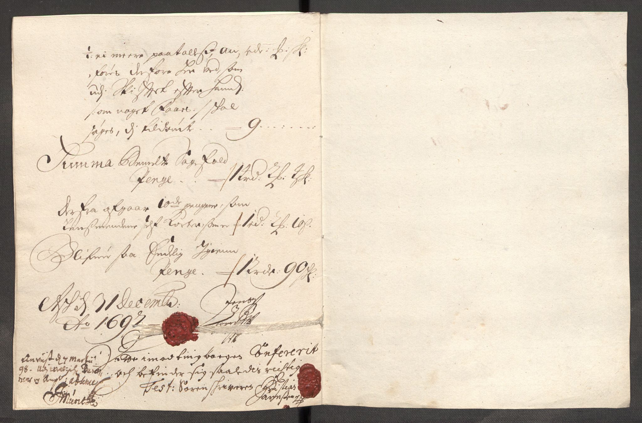 Rentekammeret inntil 1814, Reviderte regnskaper, Fogderegnskap, RA/EA-4092/R53/L3423: Fogderegnskap Sunn- og Nordfjord, 1697-1698, p. 68