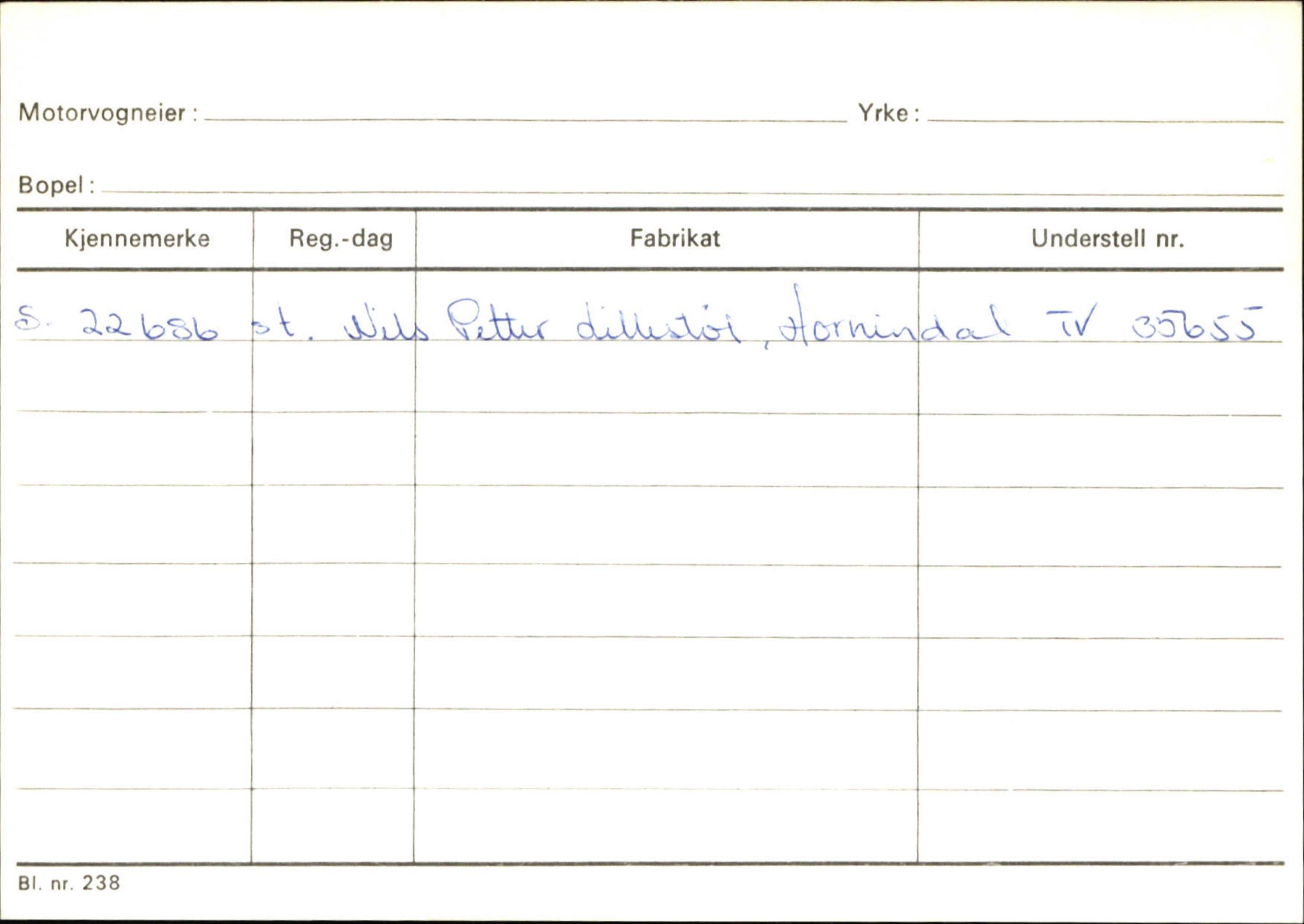 Statens vegvesen, Sogn og Fjordane vegkontor, AV/SAB-A-5301/4/F/L0131: Eigarregister Høyanger P-Å. Stryn S-Å, 1945-1975, p. 1891