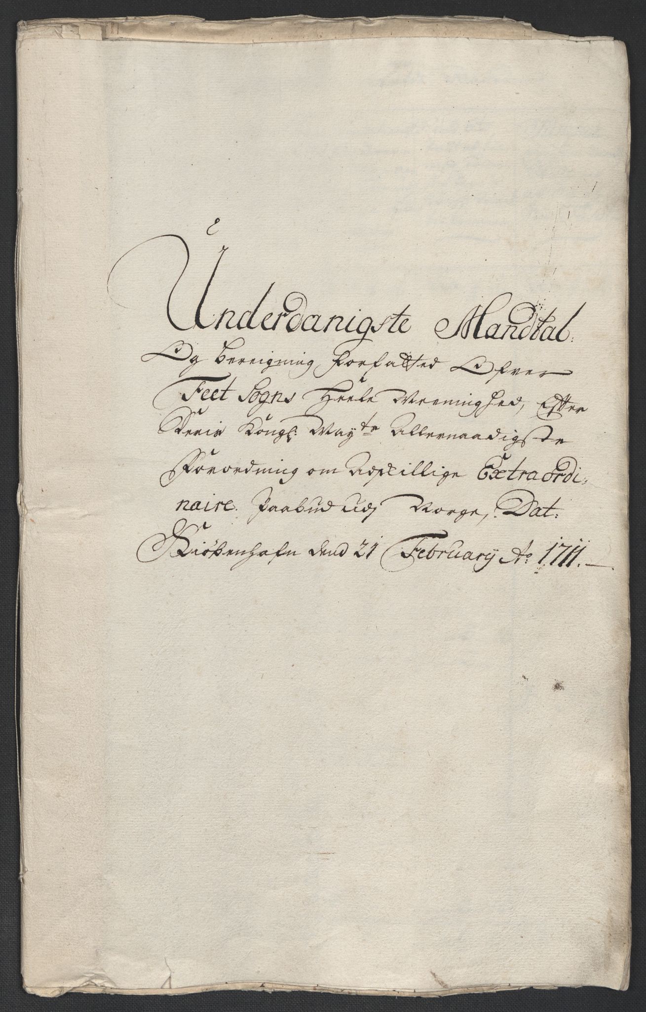 Rentekammeret inntil 1814, Reviderte regnskaper, Fogderegnskap, AV/RA-EA-4092/R11/L0593: Fogderegnskap Nedre Romerike, 1711, p. 106